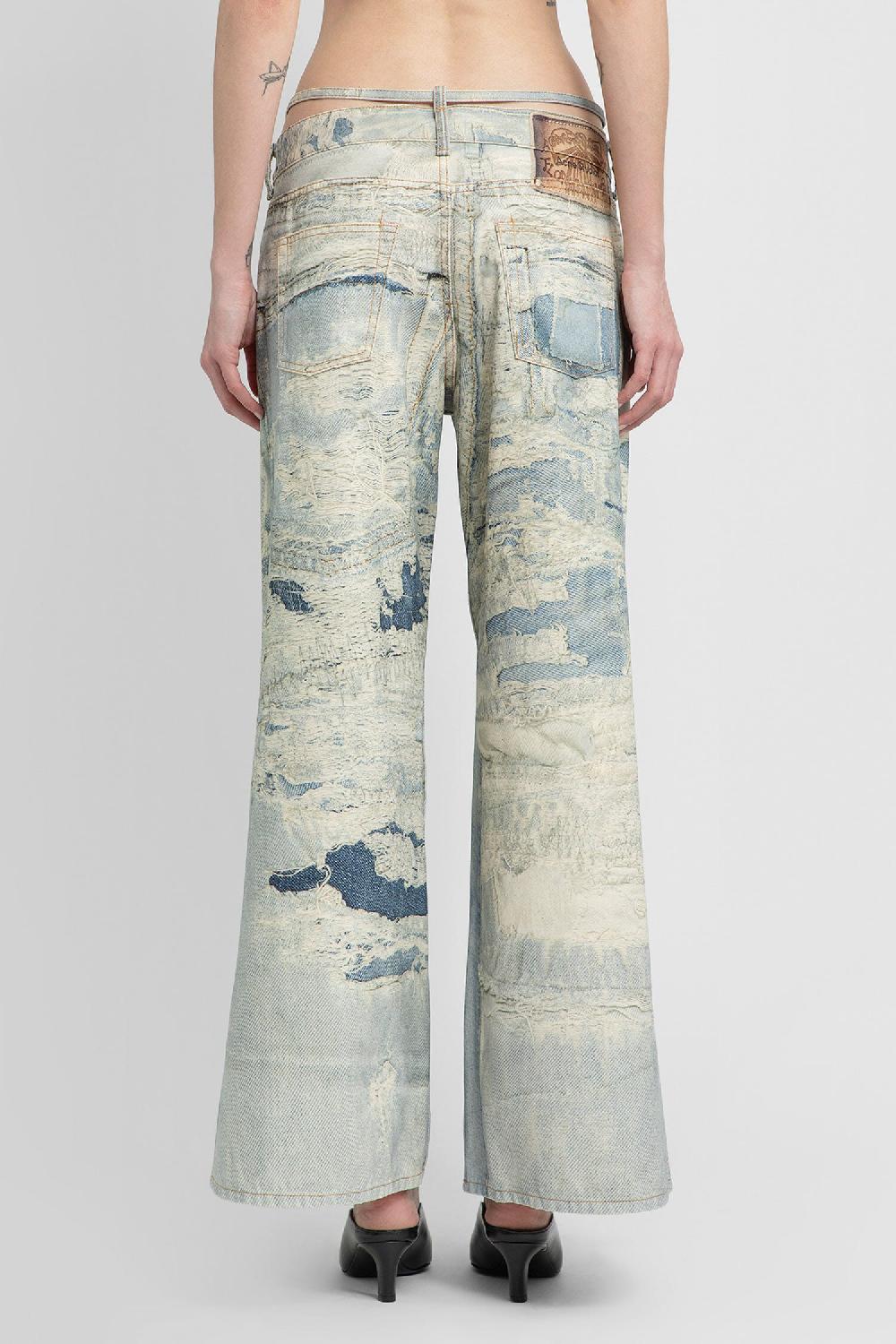 Antonioli ACNE STUDIOS WOMAN BLUE TROUSERS Nuovo