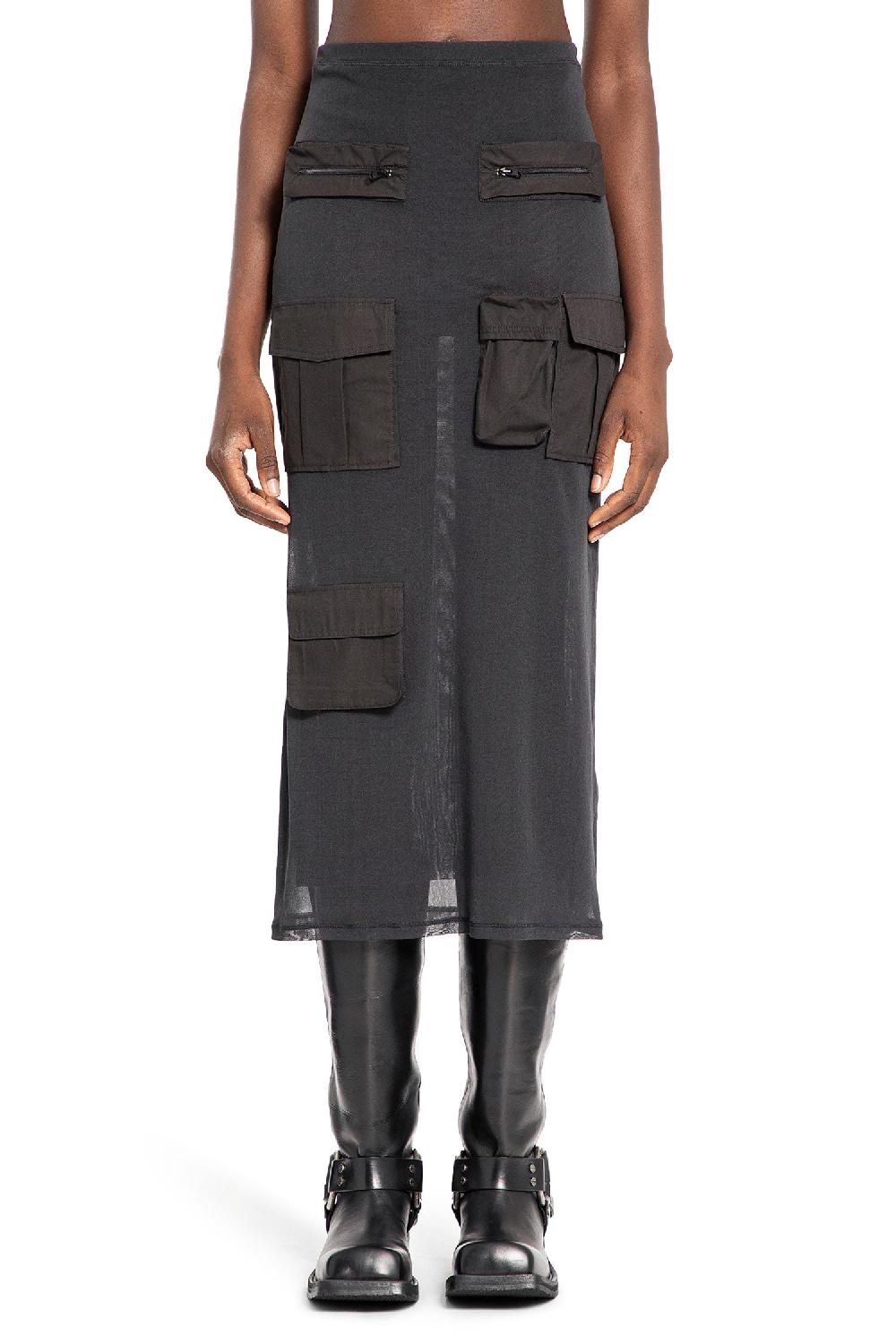 Antonioli ACNE STUDIOS WOMAN GREY SKIRTS Soddisfazione Garantita