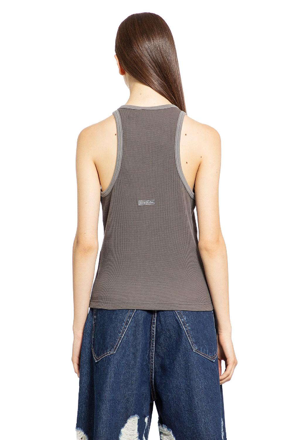Antonioli ACNE STUDIOS WOMAN GREY T-SHIRTS & TANK TOPS Negozi Online