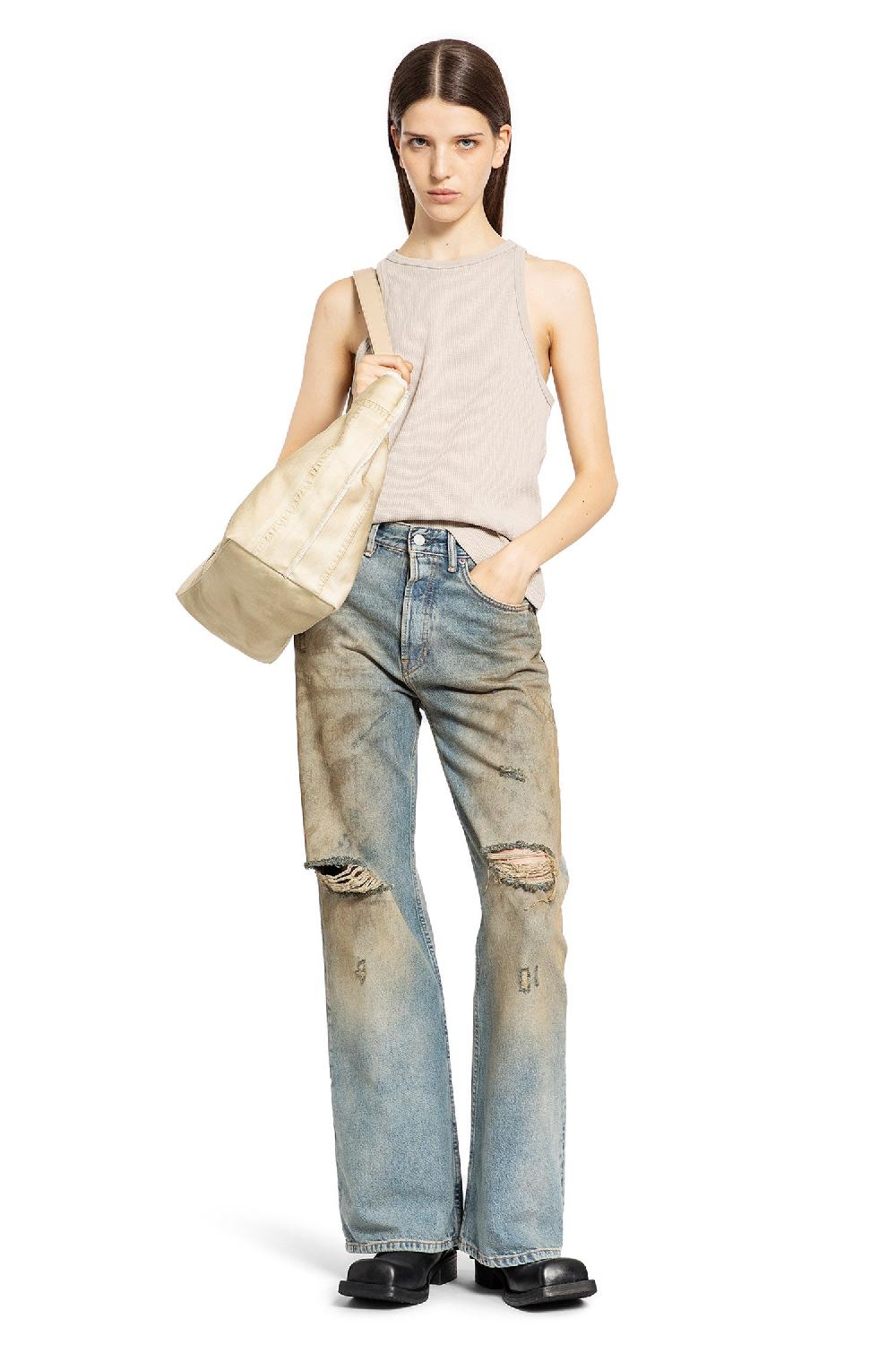 Antonioli ACNE STUDIOS WOMAN GREY T-SHIRTS & TANK TOPS Acquista Ora