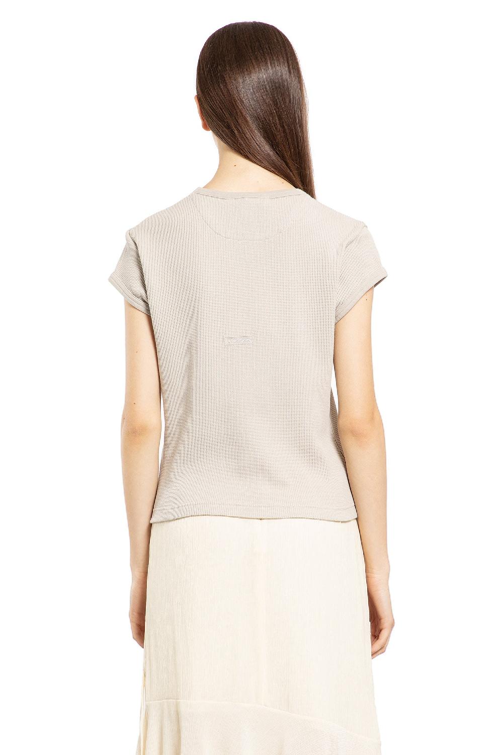 Antonioli ACNE STUDIOS WOMAN GREY T-SHIRTS & TANK TOPS Consegna Veloce
