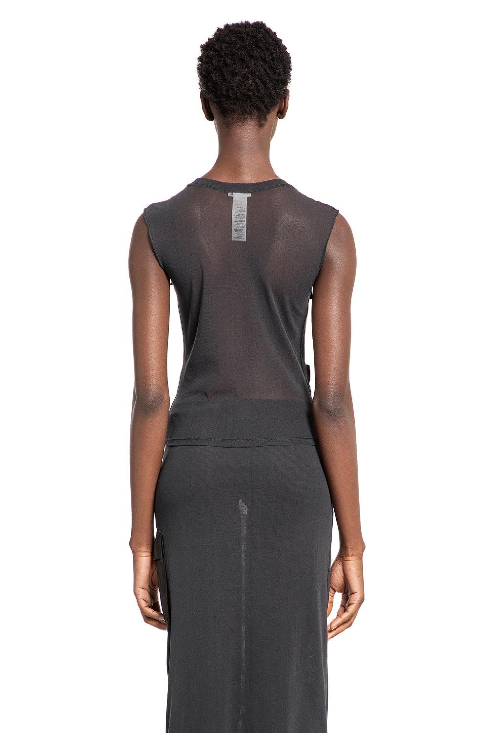 Antonioli ACNE STUDIOS WOMAN GREY T-SHIRTS & TANK TOPS Fino Al -60%