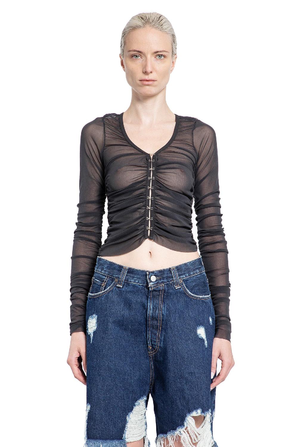 Antonioli ACNE STUDIOS WOMAN GREY TOPS Affare Del Giorno