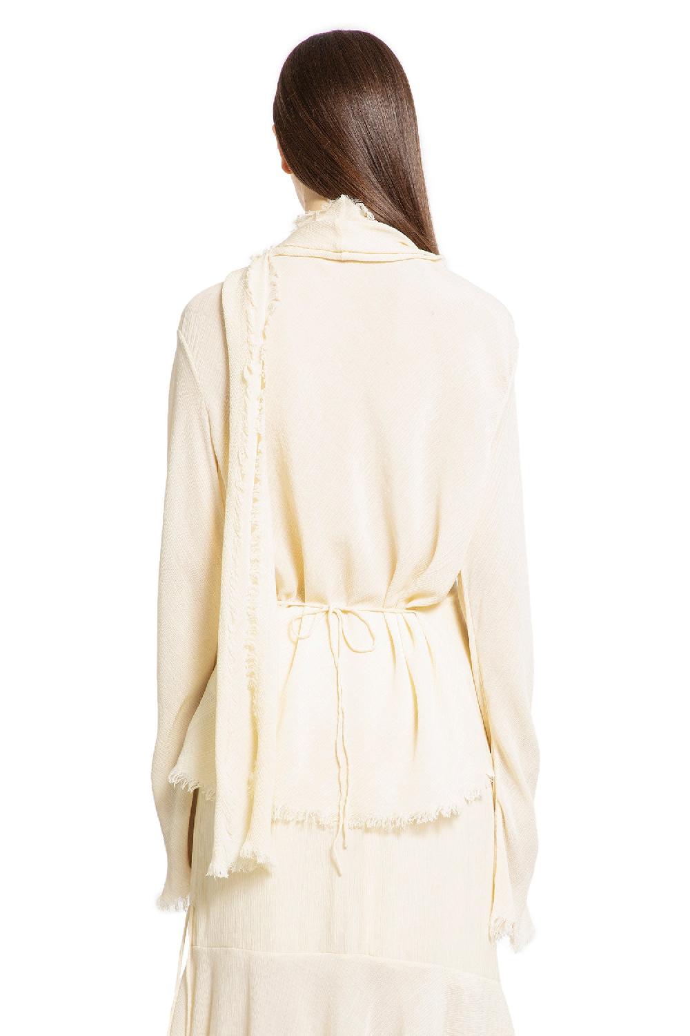 Antonioli ACNE STUDIOS WOMAN OFF-WHITE SHIRTS Sconto