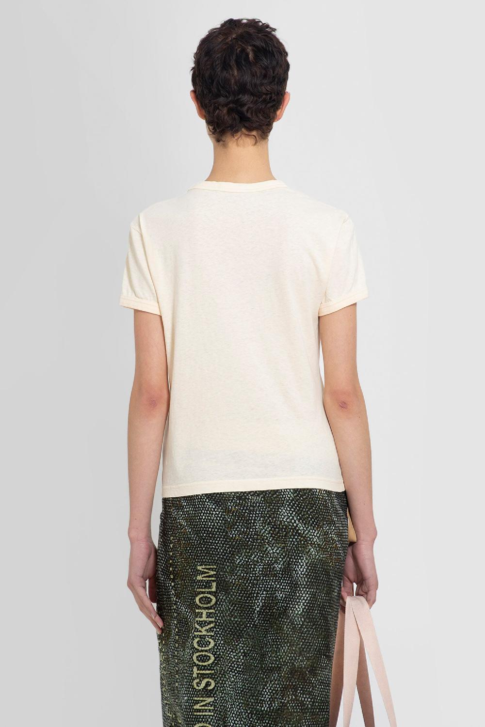 Antonioli ACNE STUDIOS WOMAN ORANGE T-SHIRTS & TANK TOPS Economico