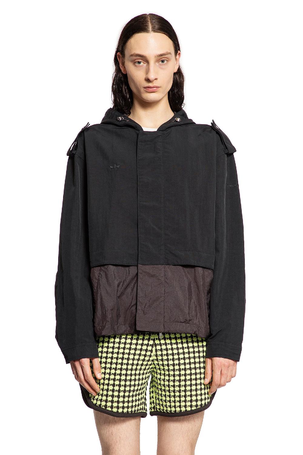 Antonioli ADIDAS MAN BLACK JACKETS Saldi Di Fabbrica