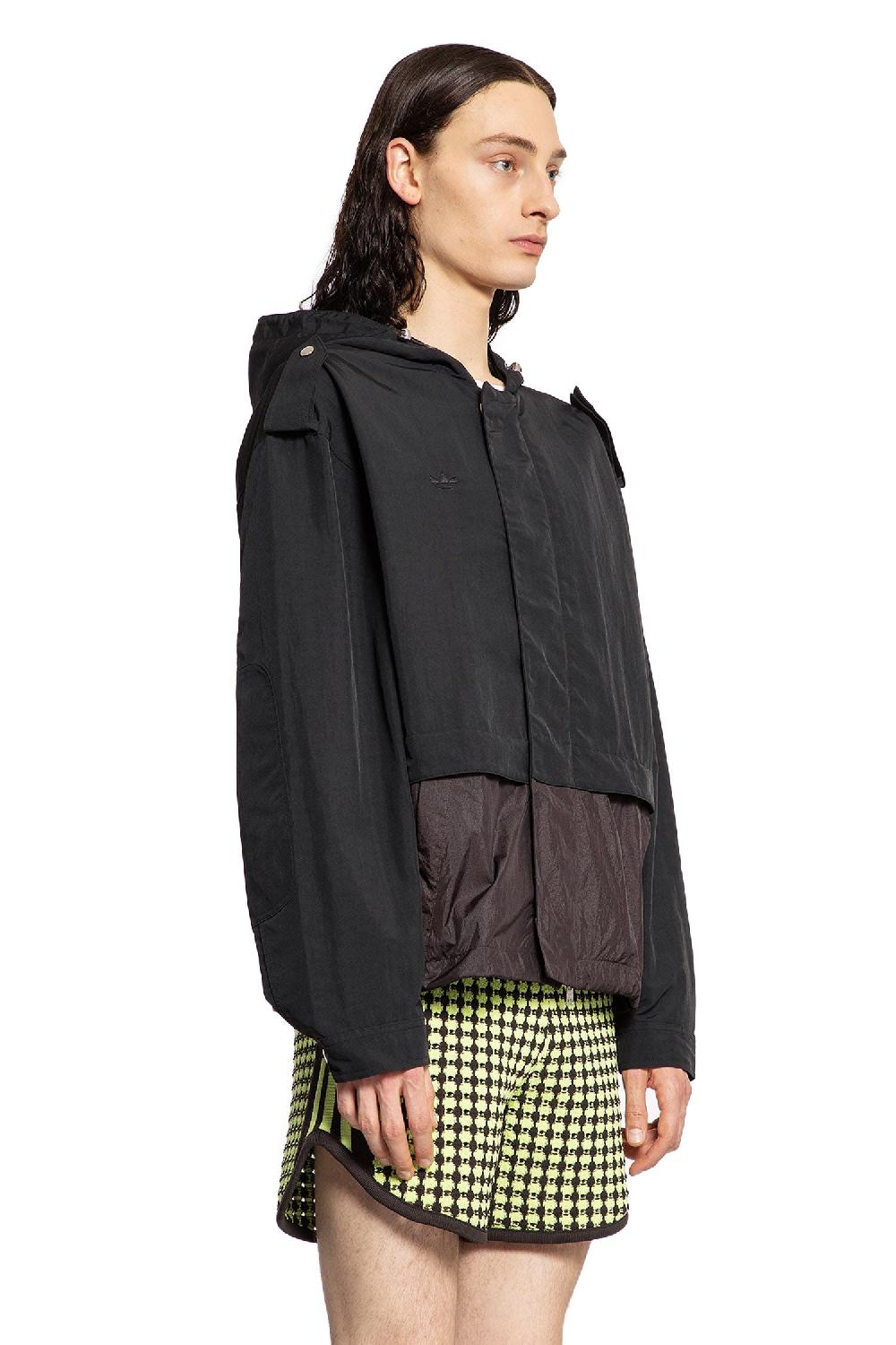 Antonioli ADIDAS MAN BLACK JACKETS Saldi Di Fabbrica