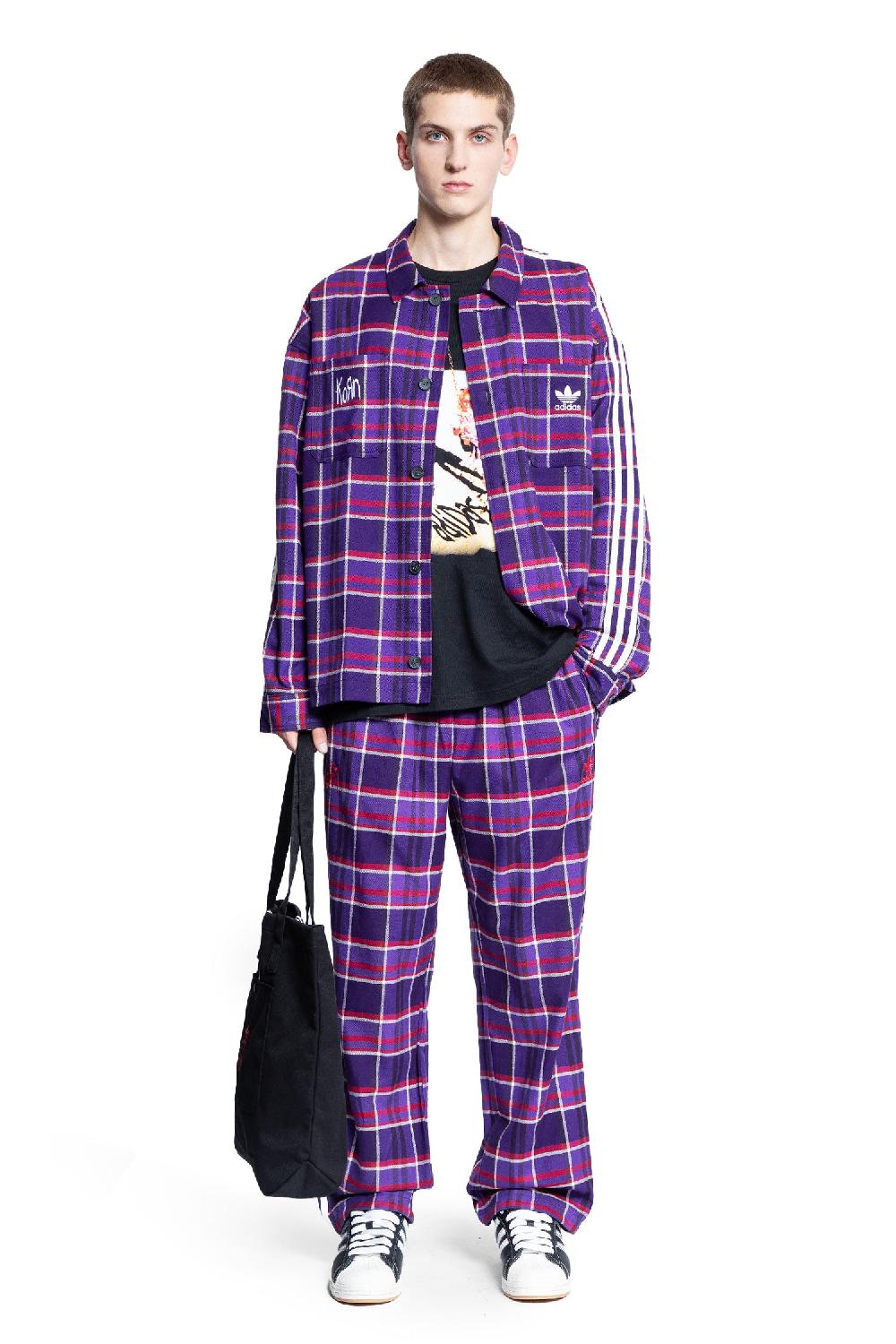 Antonioli ADIDAS MAN PURPLE JACKETS Online Outlet