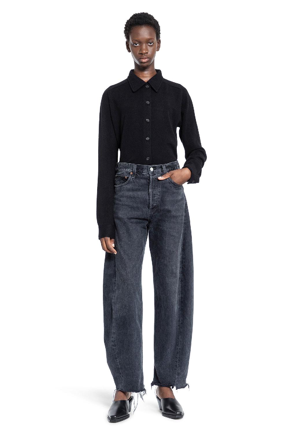 Antonioli AGOLDE WOMAN BLACK JEANS Ultimo giorno