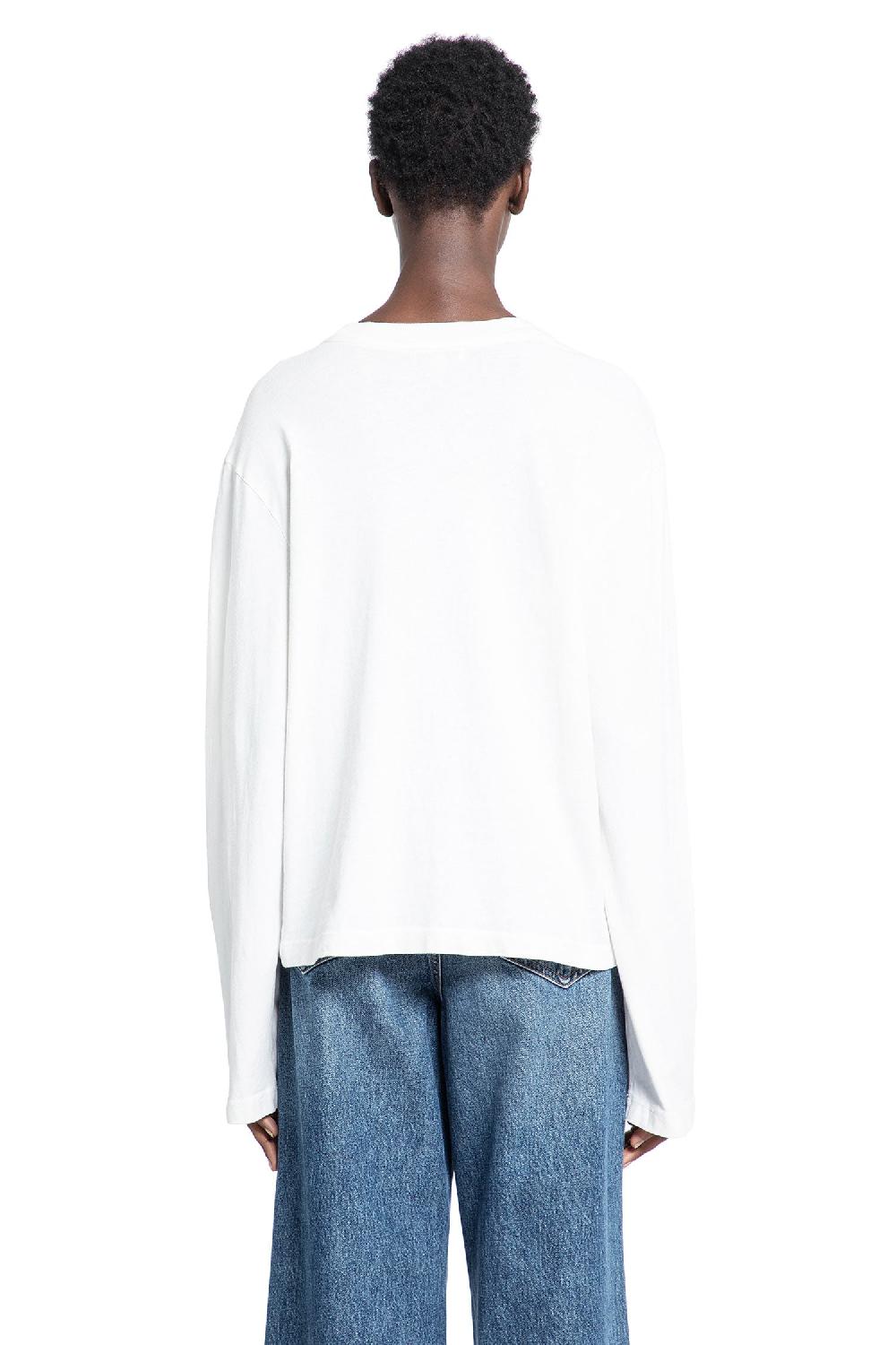 Antonioli AGOLDE WOMAN WHITE T-SHIRTS & TANK TOPS Sostegno trimestrale