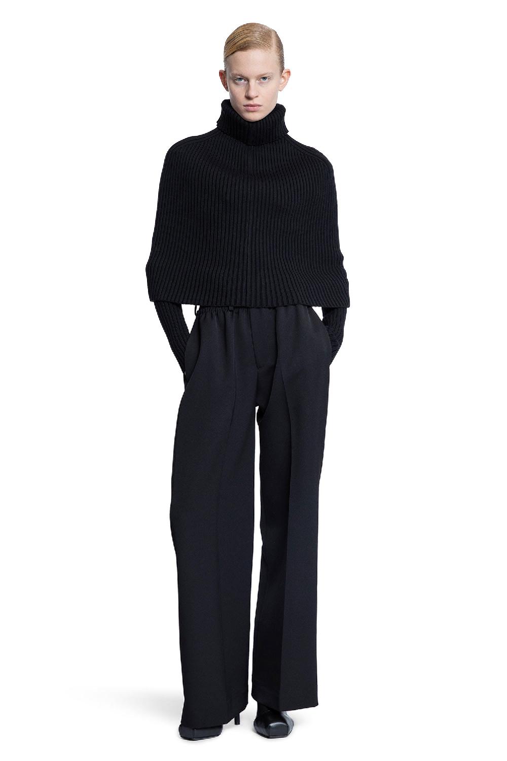 Antonioli ALAINPAUL WOMAN BLACK SCARVES Officina