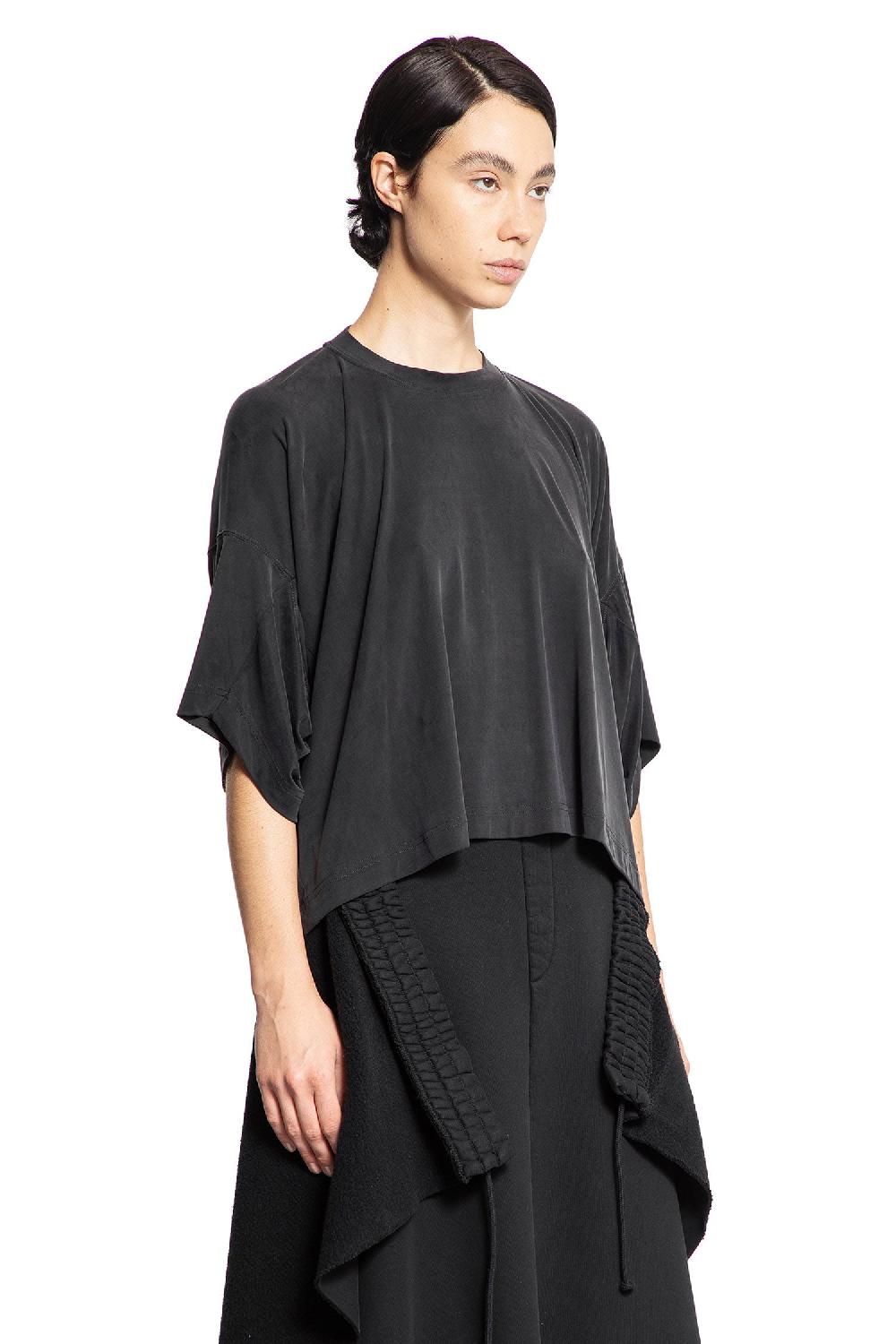 Antonioli ALAINPAUL WOMAN BLACK T-SHIRTS & TANK TOPS Limitato a 3 giorni