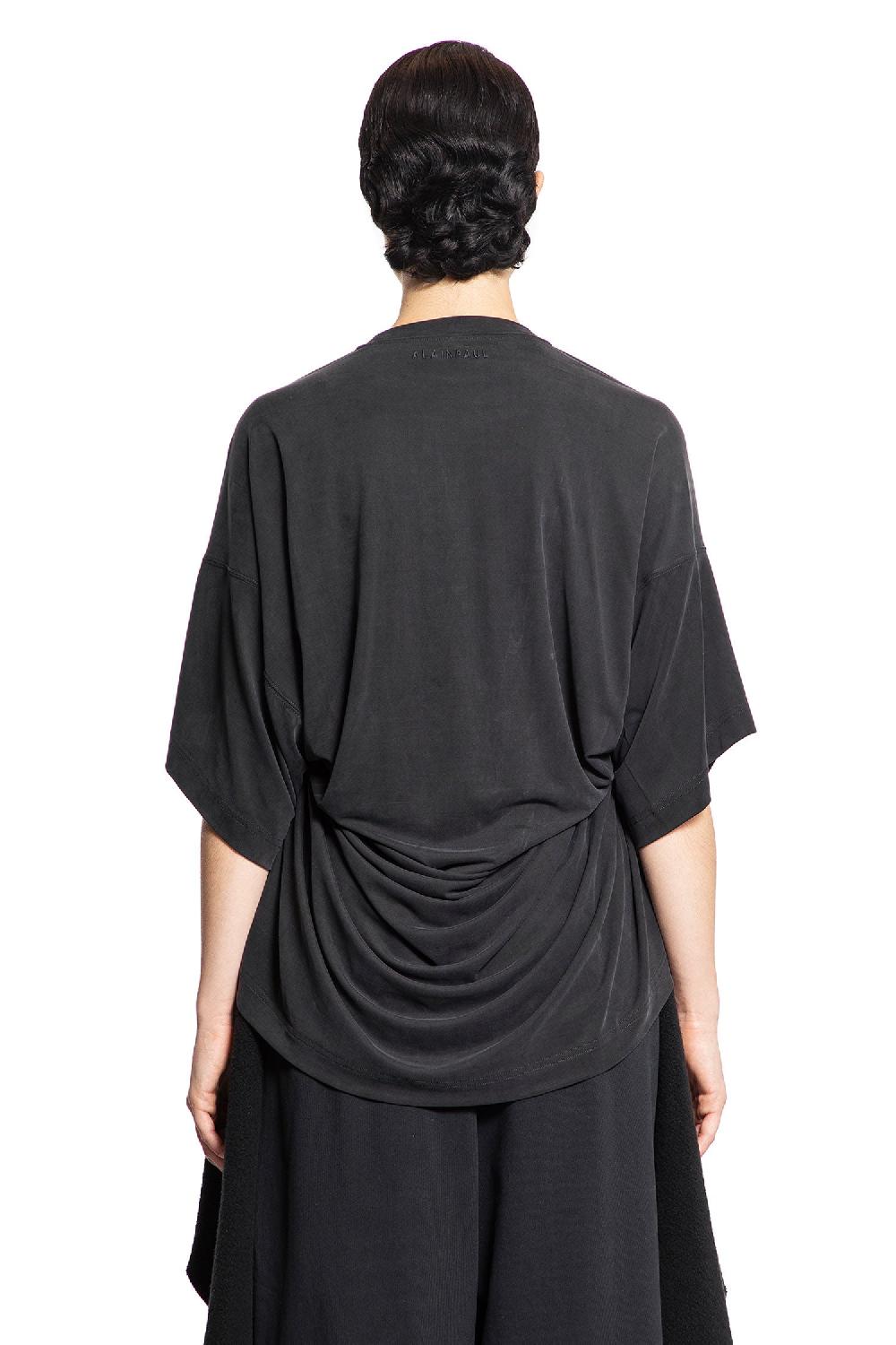 Antonioli ALAINPAUL WOMAN BLACK T-SHIRTS & TANK TOPS Limitato a 3 giorni