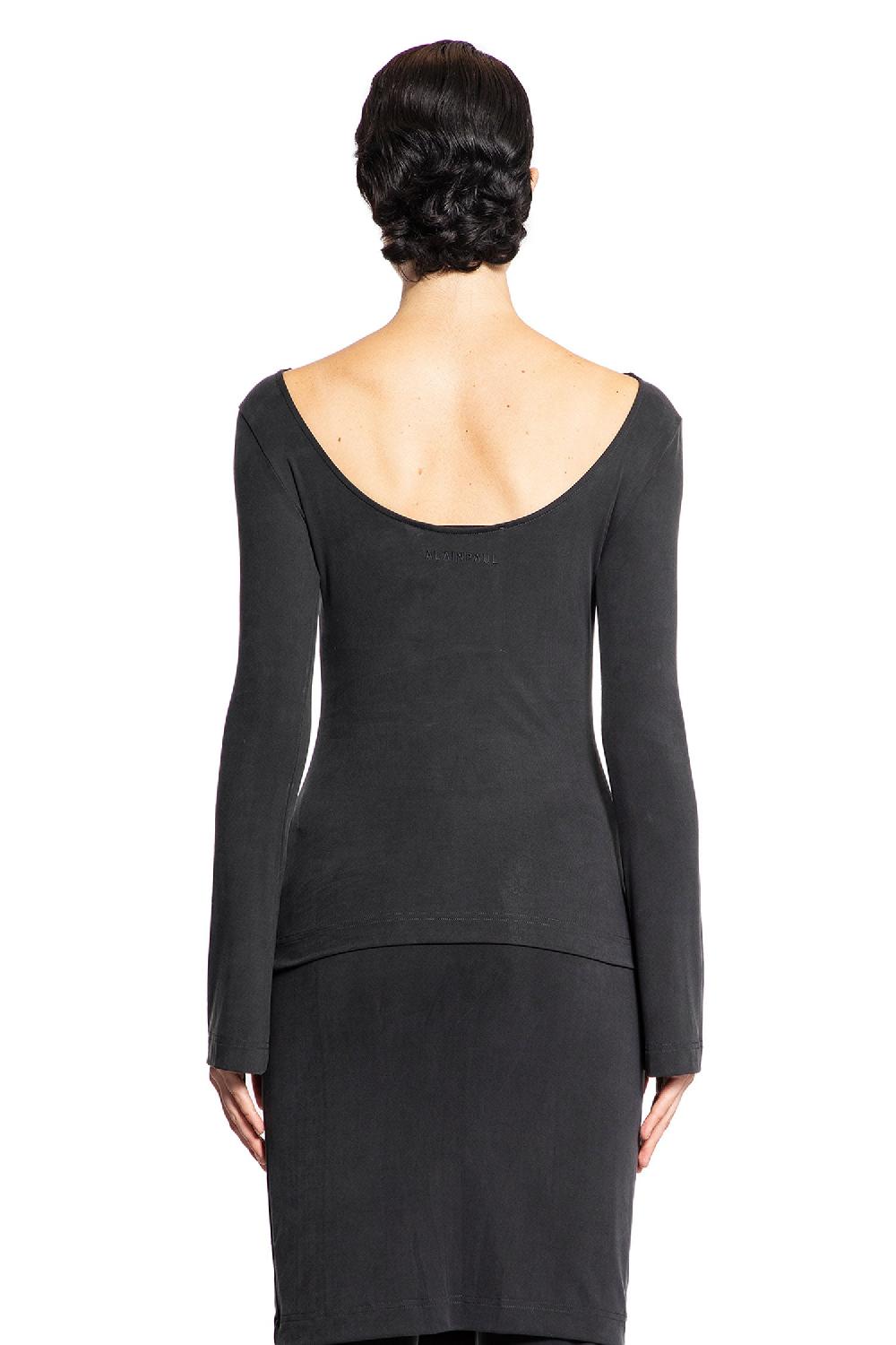 Antonioli ALAINPAUL WOMAN BLACK TOPS Esporta salva