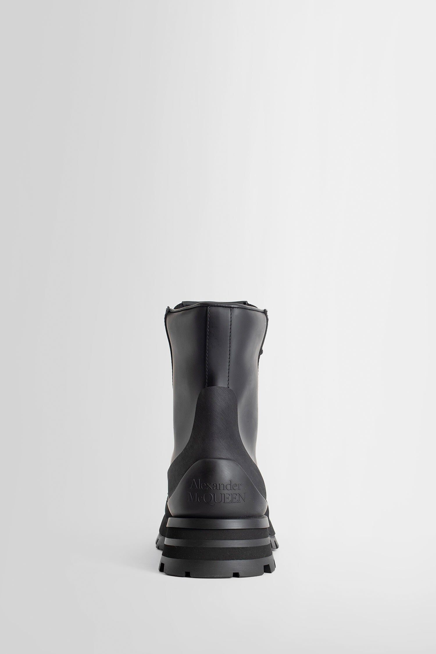 Antonioli ALEXANDER MCQUEEN MAN BLACK BOOTS In Linea