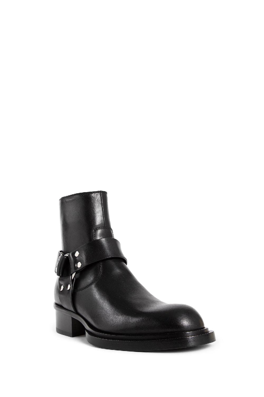 Antonioli ALEXANDER MCQUEEN MAN BLACK BOOTS Nuovo