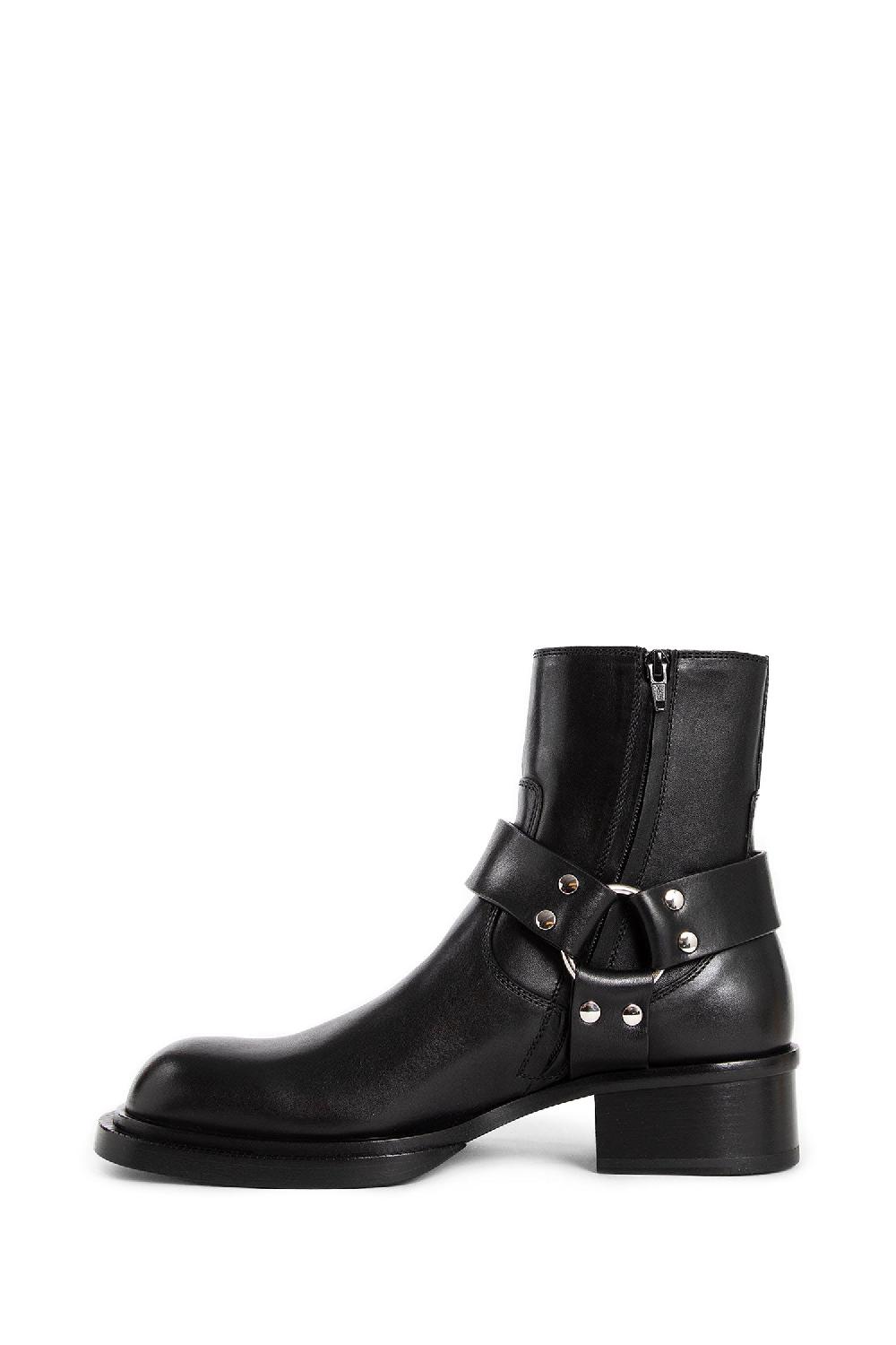 Antonioli ALEXANDER MCQUEEN MAN BLACK BOOTS Nuovo
