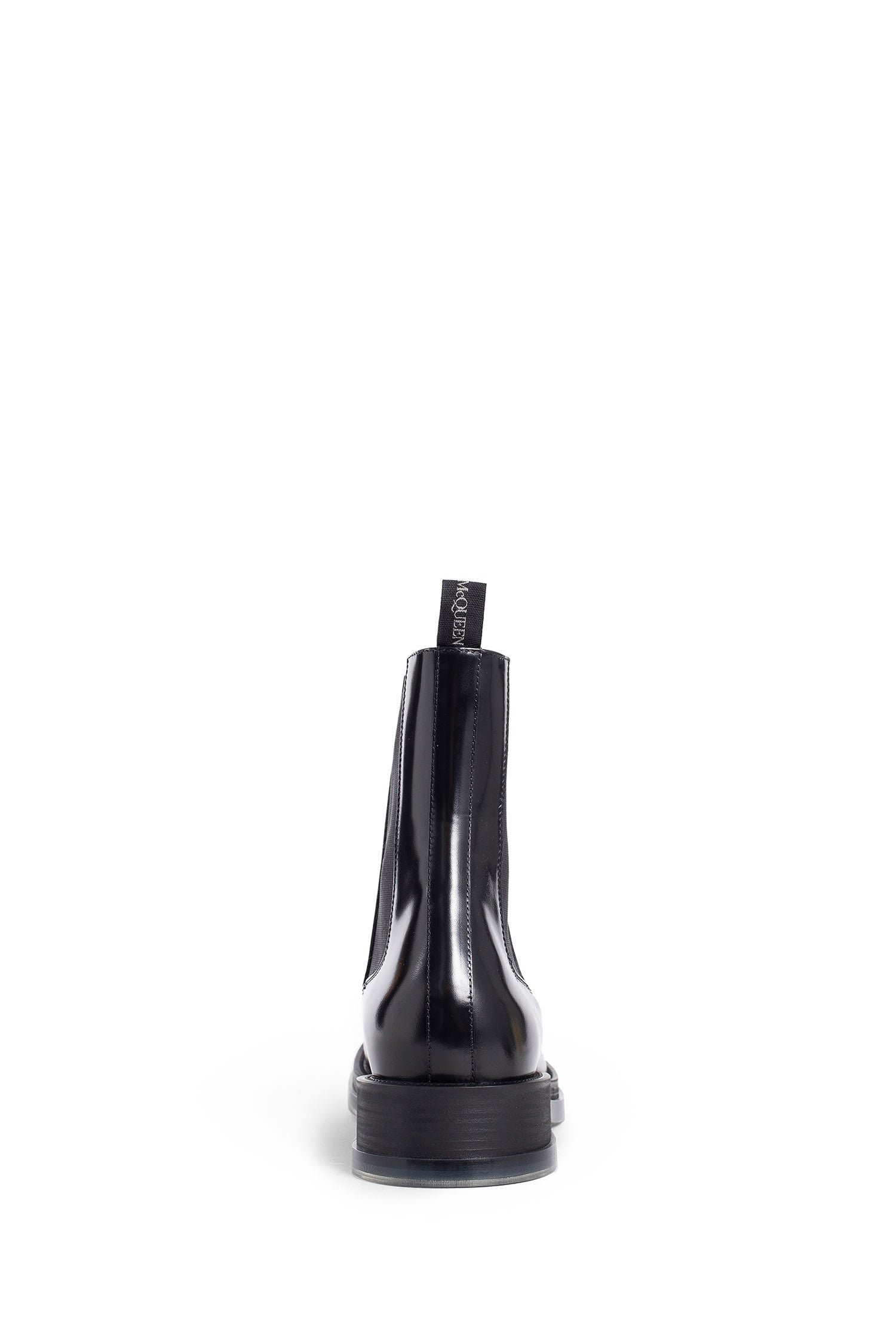 Antonioli ALEXANDER MCQUEEN MAN BLACK BOOTS Qualità