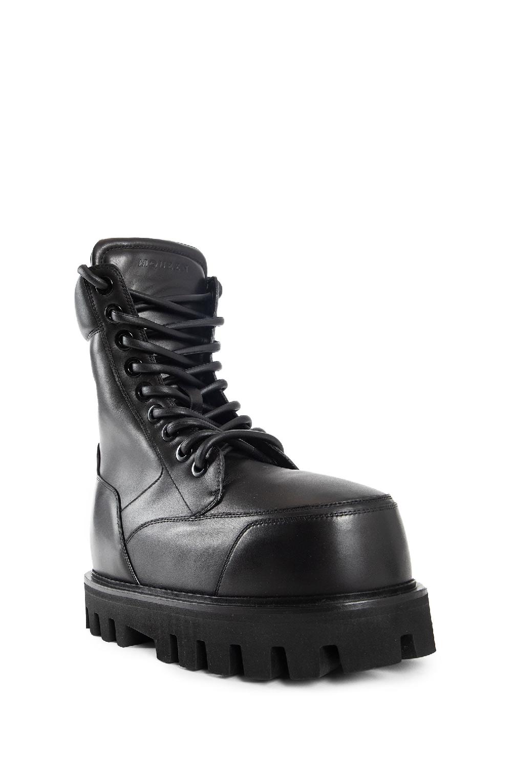 Antonioli ALEXANDER MCQUEEN MAN BLACK BOOTS Vendita