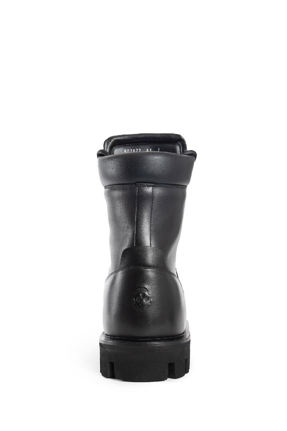 Antonioli ALEXANDER MCQUEEN MAN BLACK BOOTS Vendita