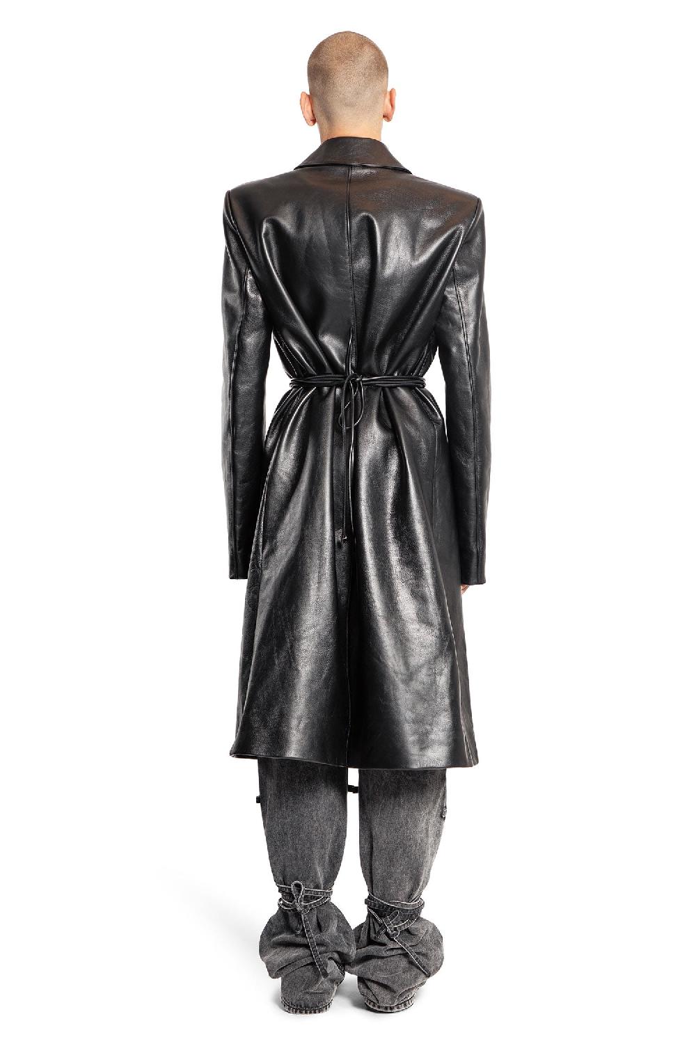 Antonioli ALEXANDER MCQUEEN MAN BLACK COATS Pezzi Unici