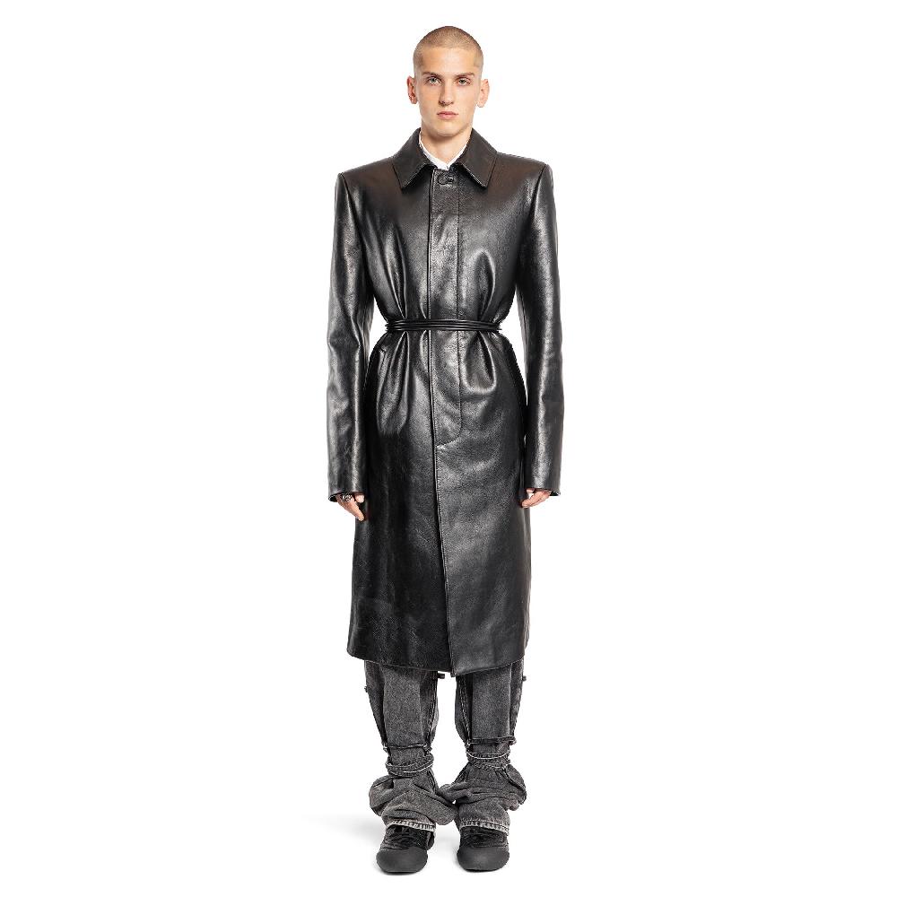 Antonioli ALEXANDER MCQUEEN MAN BLACK COATS Pezzi Unici