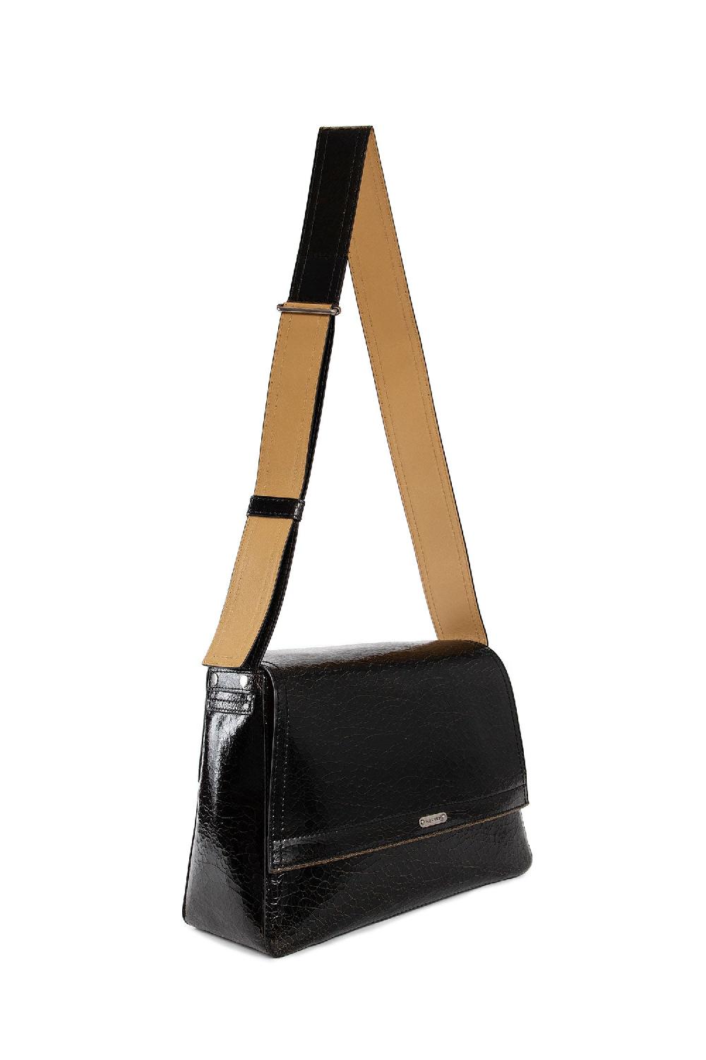 Antonioli ALEXANDER MCQUEEN MAN BLACK CROSSBODY BAGS Soddisfazione Garantita