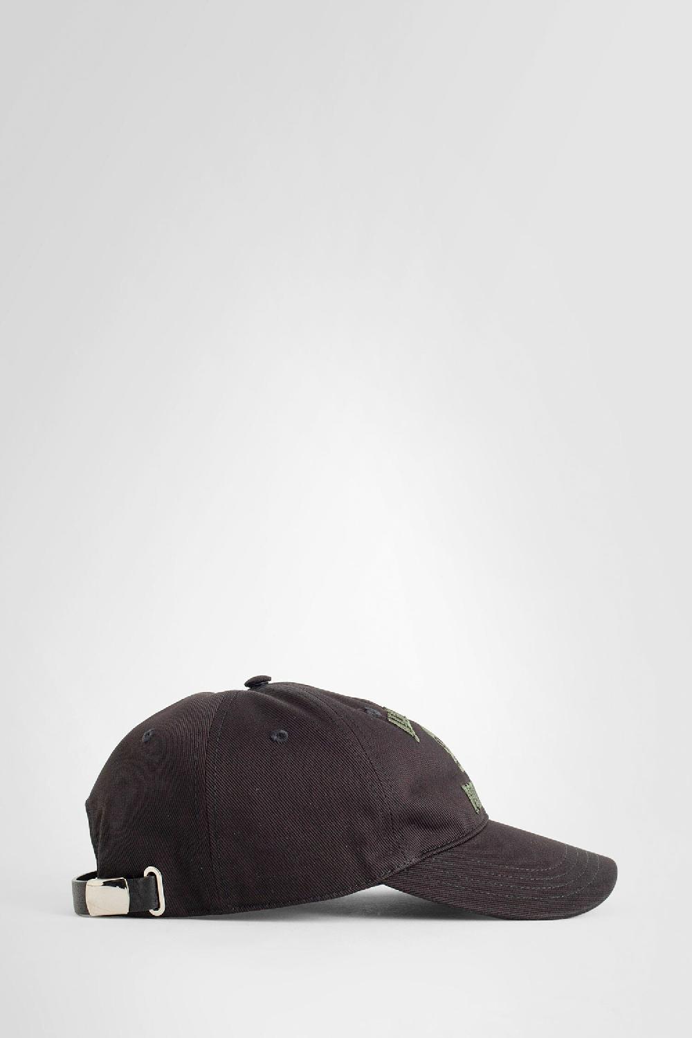 Antonioli ALEXANDER MCQUEEN MAN BLACK HATS Qualità Garantita