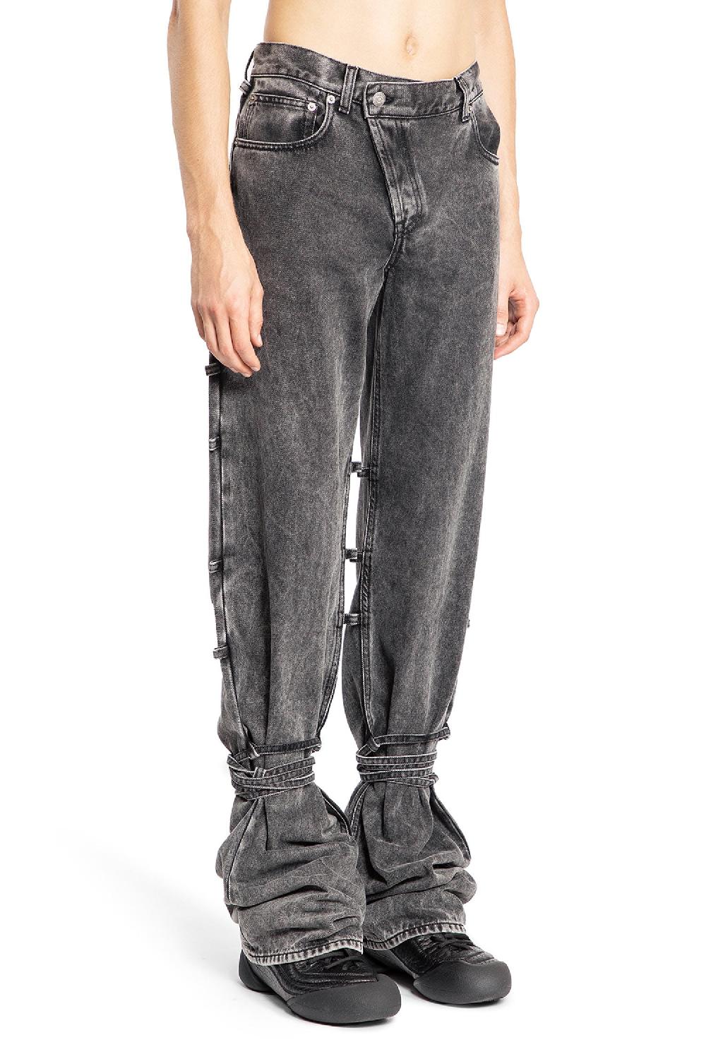 Antonioli ALEXANDER MCQUEEN MAN BLACK JEANS Promozione Limitata