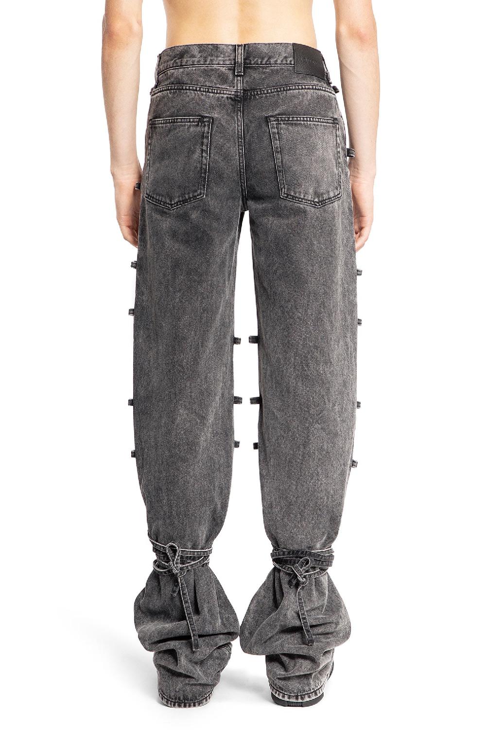 Antonioli ALEXANDER MCQUEEN MAN BLACK JEANS Promozione Limitata