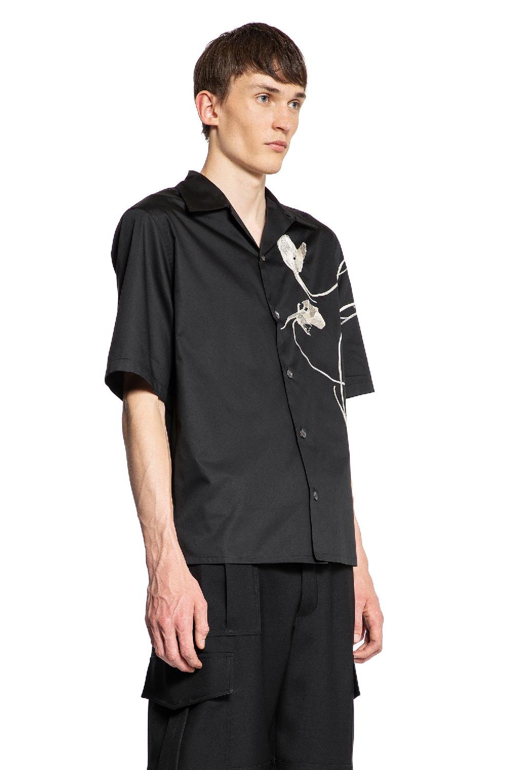 Antonioli ALEXANDER MCQUEEN MAN BLACK SHIRTS Offerta