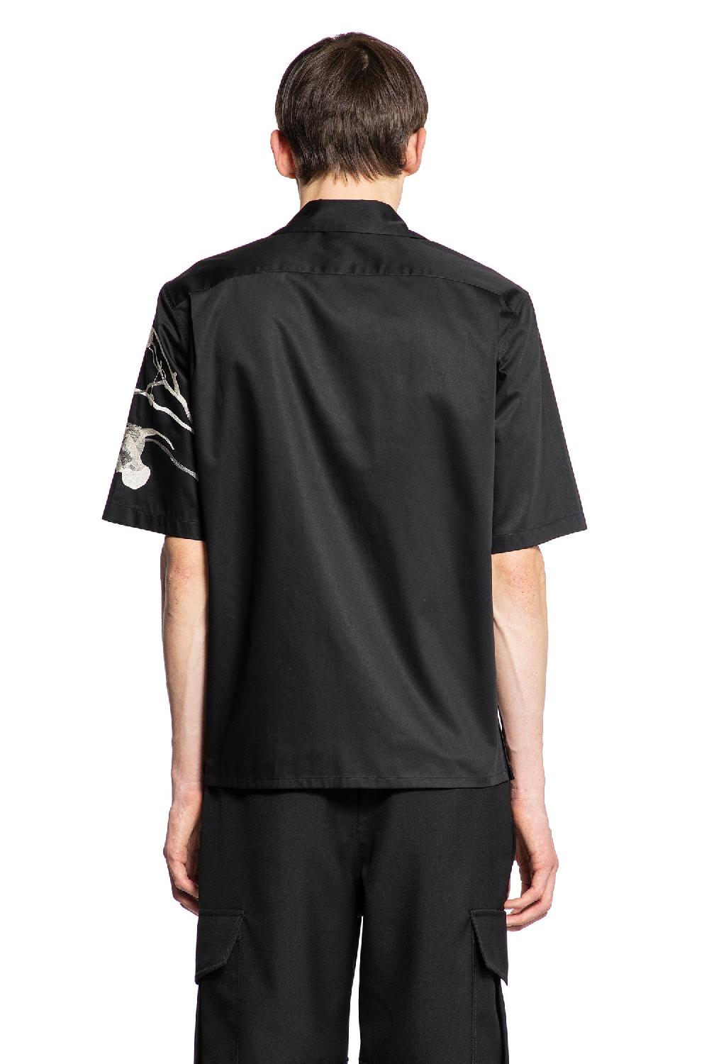 Antonioli ALEXANDER MCQUEEN MAN BLACK SHIRTS Offerta