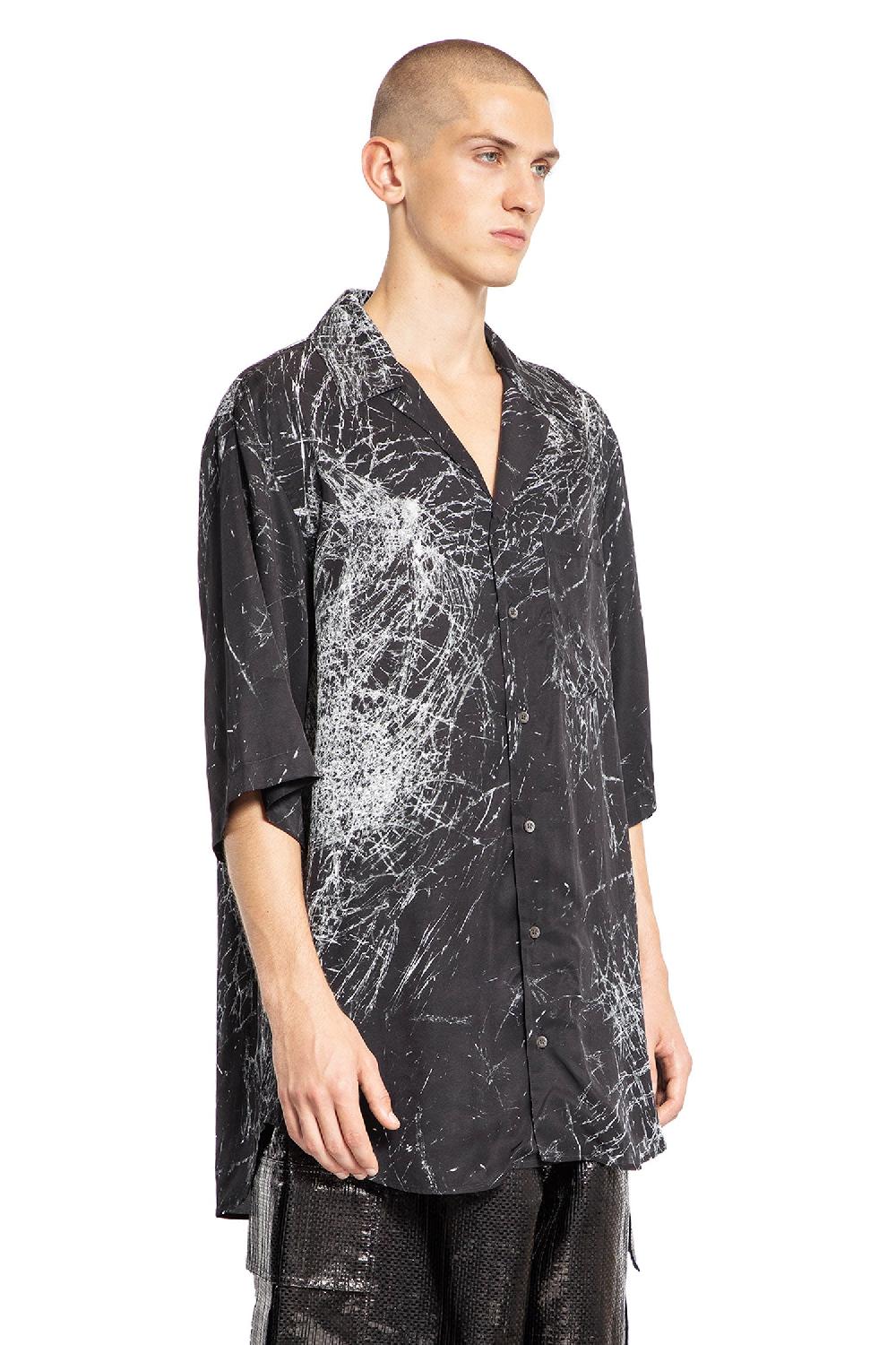 Antonioli ALEXANDER MCQUEEN MAN BLACK SHIRTS Online