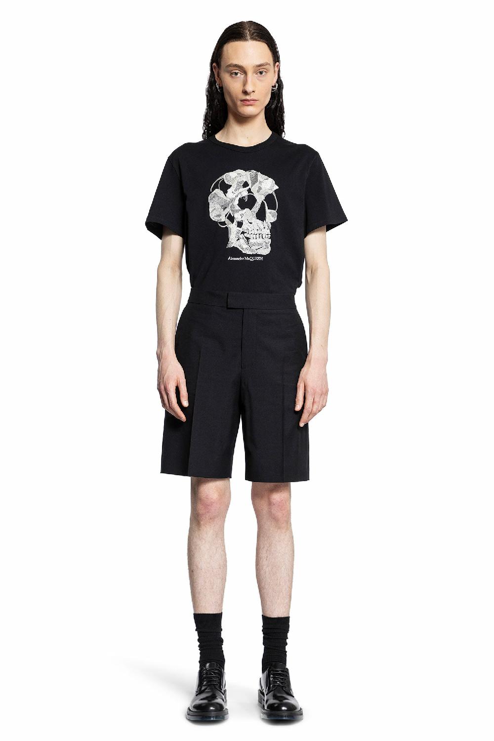 Antonioli ALEXANDER MCQUEEN MAN BLACK SHORTS & SKIRTS Outlet