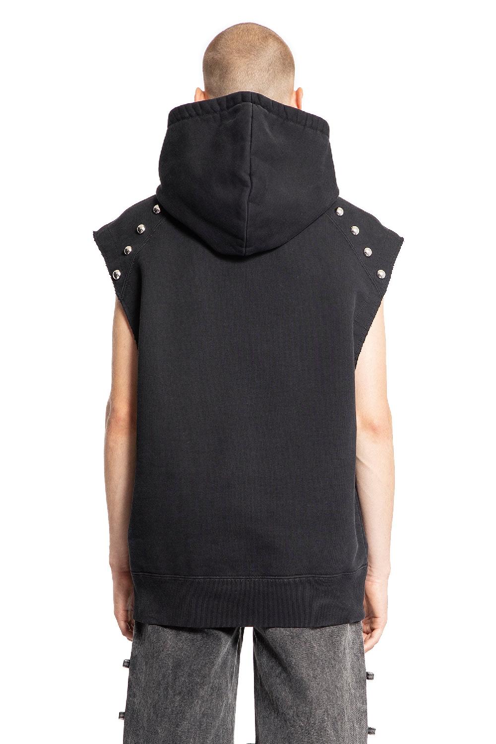Antonioli ALEXANDER MCQUEEN MAN BLACK SWEATSHIRTS Vendita Calda