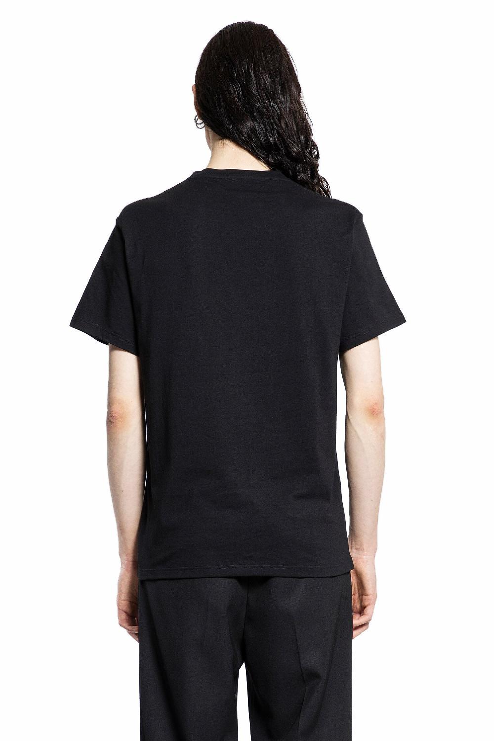 Antonioli ALEXANDER MCQUEEN MAN BLACK T-SHIRTS & TANK TOPS Saldi Di Fabbrica