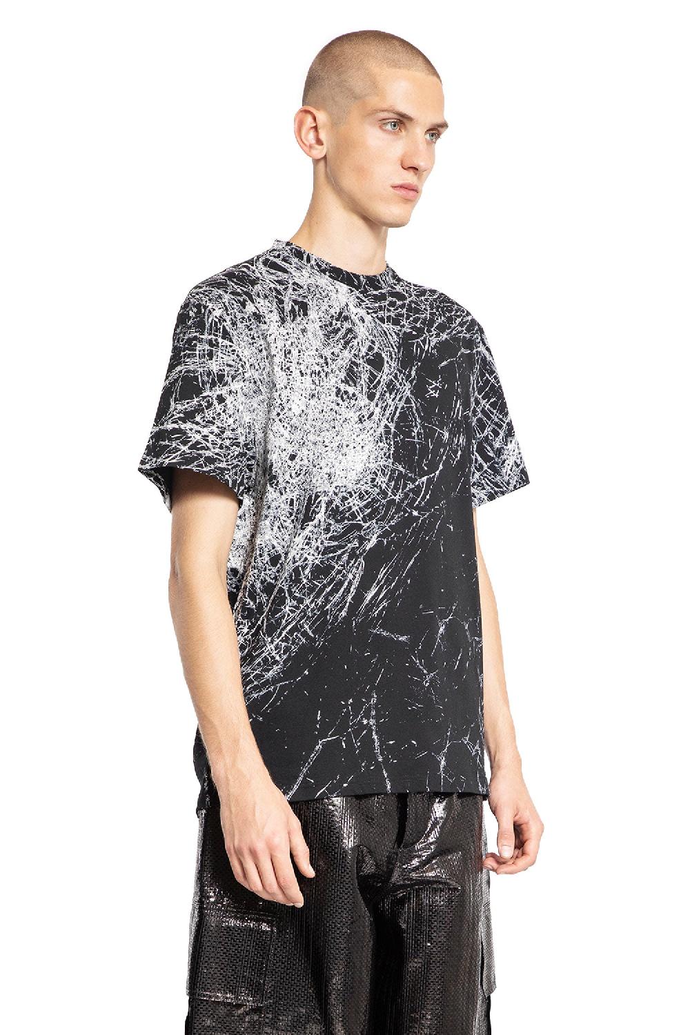 Antonioli ALEXANDER MCQUEEN MAN BLACK T-SHIRTS & TANK TOPS In Saldo
