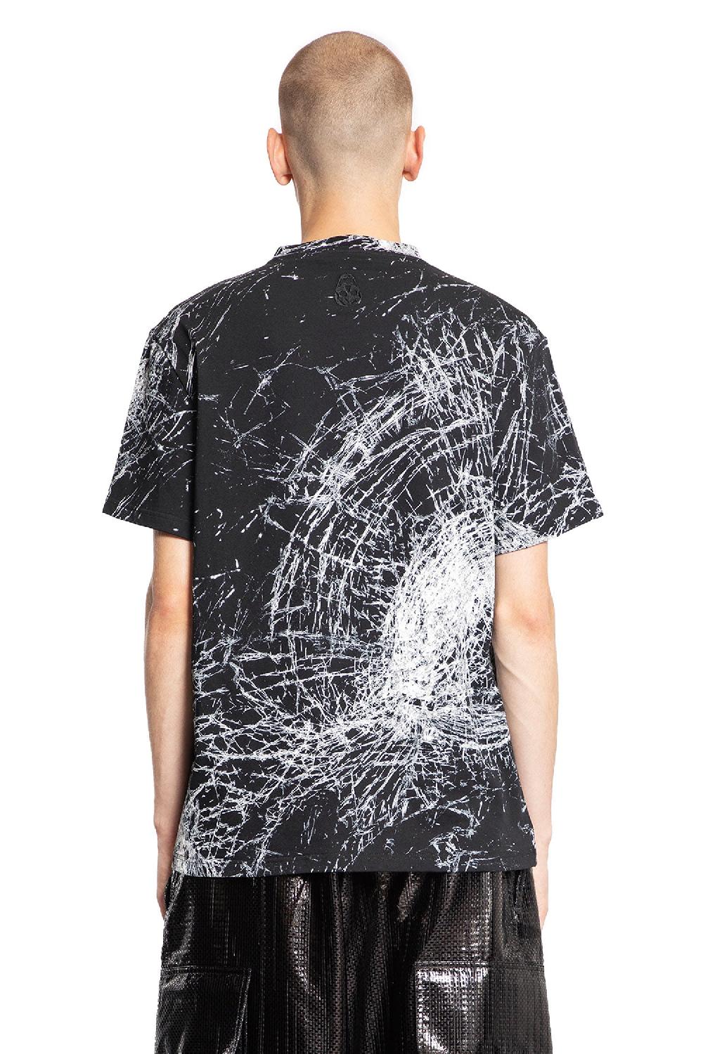 Antonioli ALEXANDER MCQUEEN MAN BLACK T-SHIRTS & TANK TOPS In Saldo