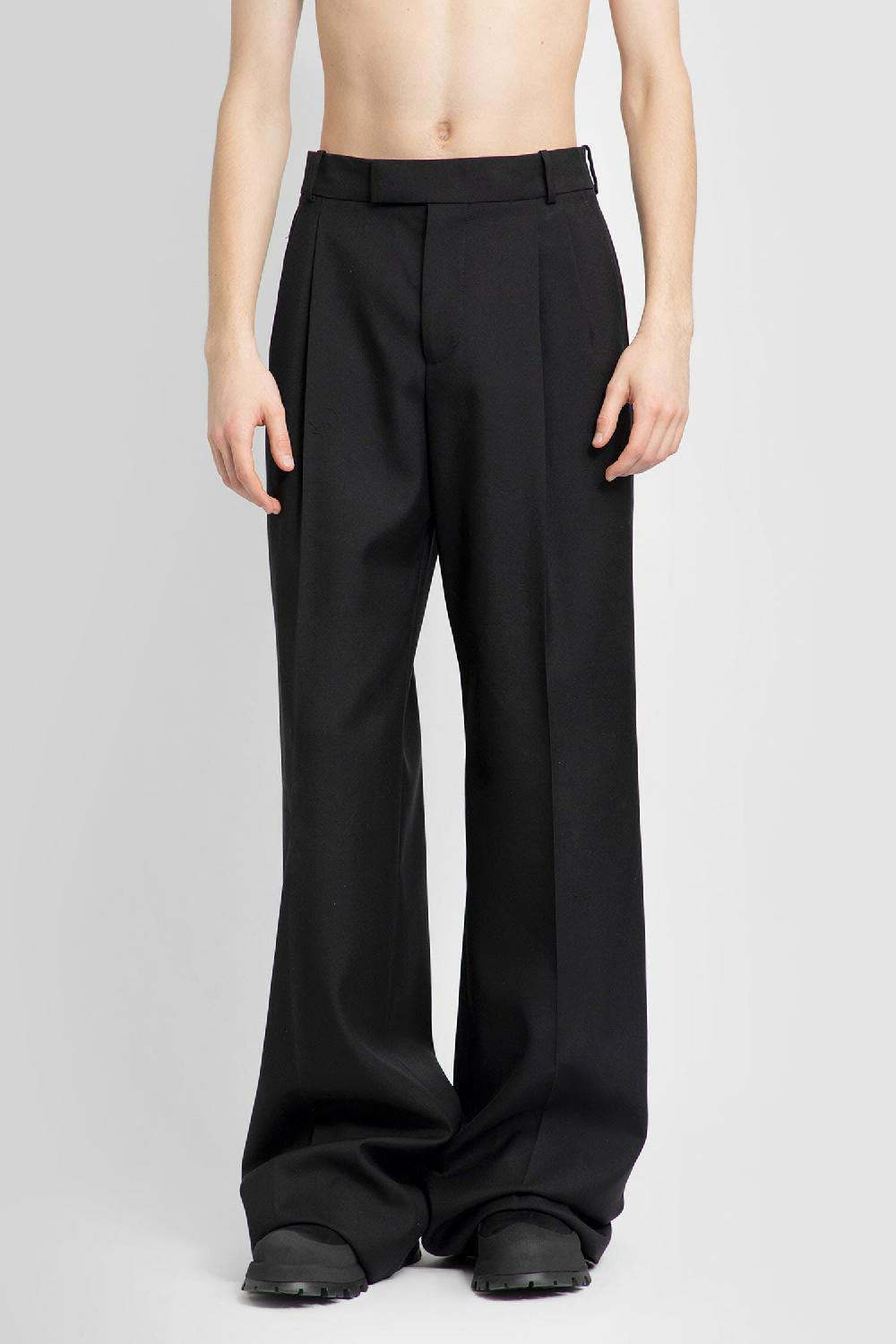 Antonioli ALEXANDER MCQUEEN MAN BLACK TROUSERS Sconto di tempo limitato