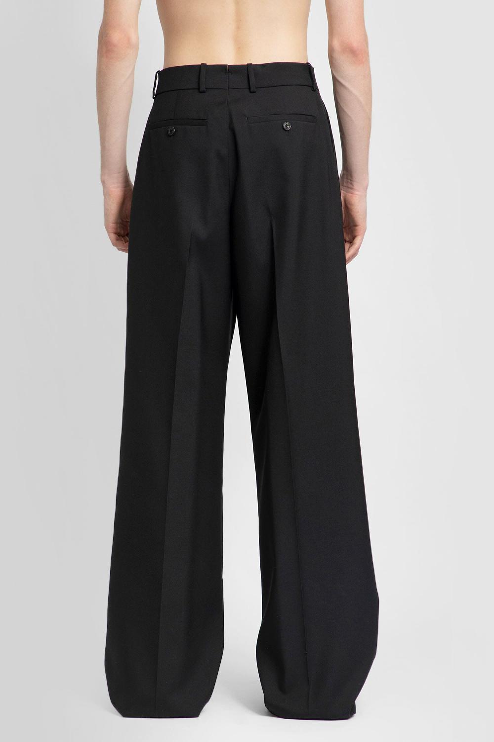 Antonioli ALEXANDER MCQUEEN MAN BLACK TROUSERS Sconto di tempo limitato