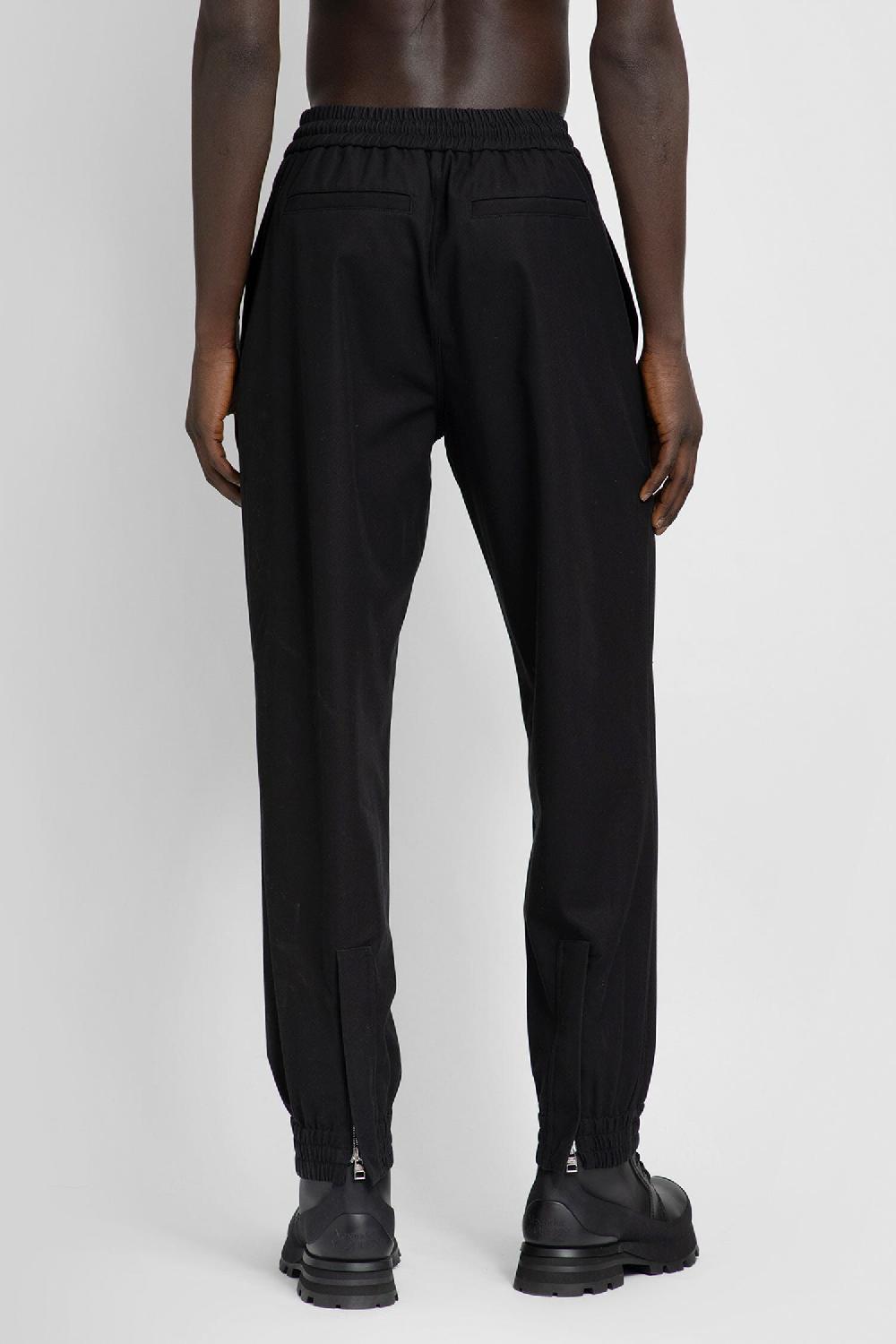 Antonioli ALEXANDER MCQUEEN MAN BLACK TROUSERS Negozio online di fabbrica