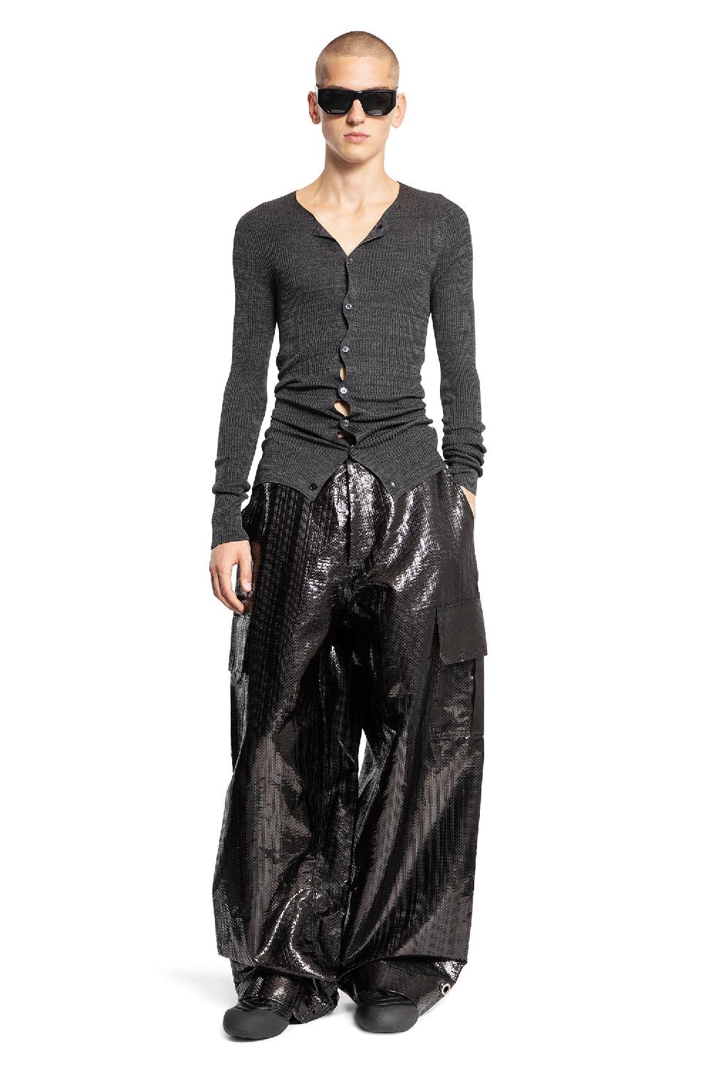 Antonioli ALEXANDER MCQUEEN MAN BLACK TROUSERS Offerta speciale