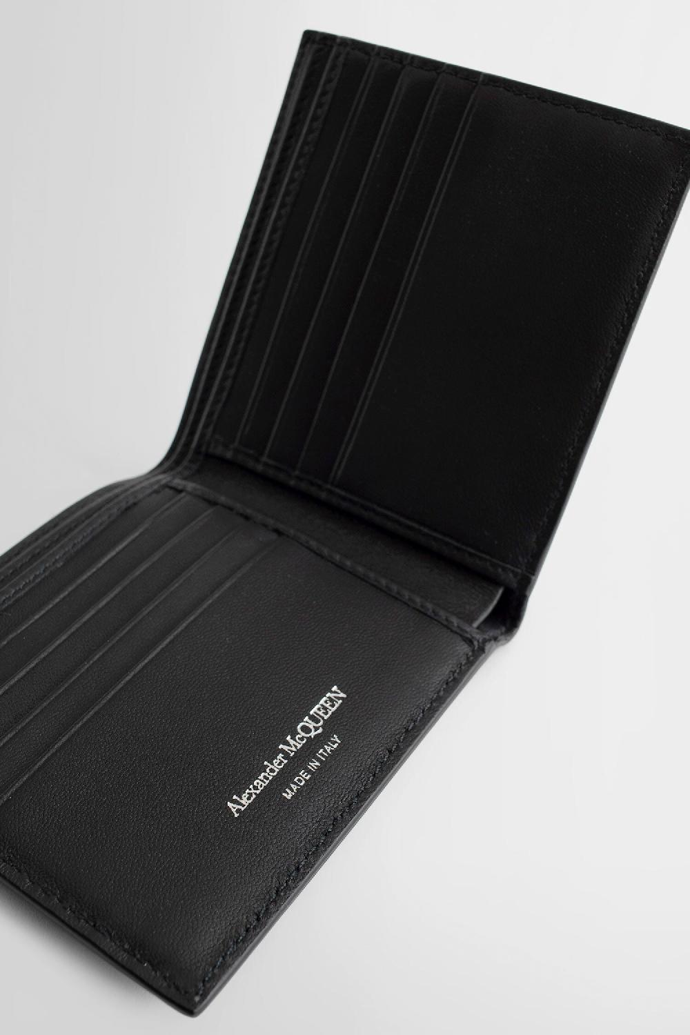 Antonioli ALEXANDER MCQUEEN MAN BLACK WALLETS & CARDHOLDERS Grande vendita