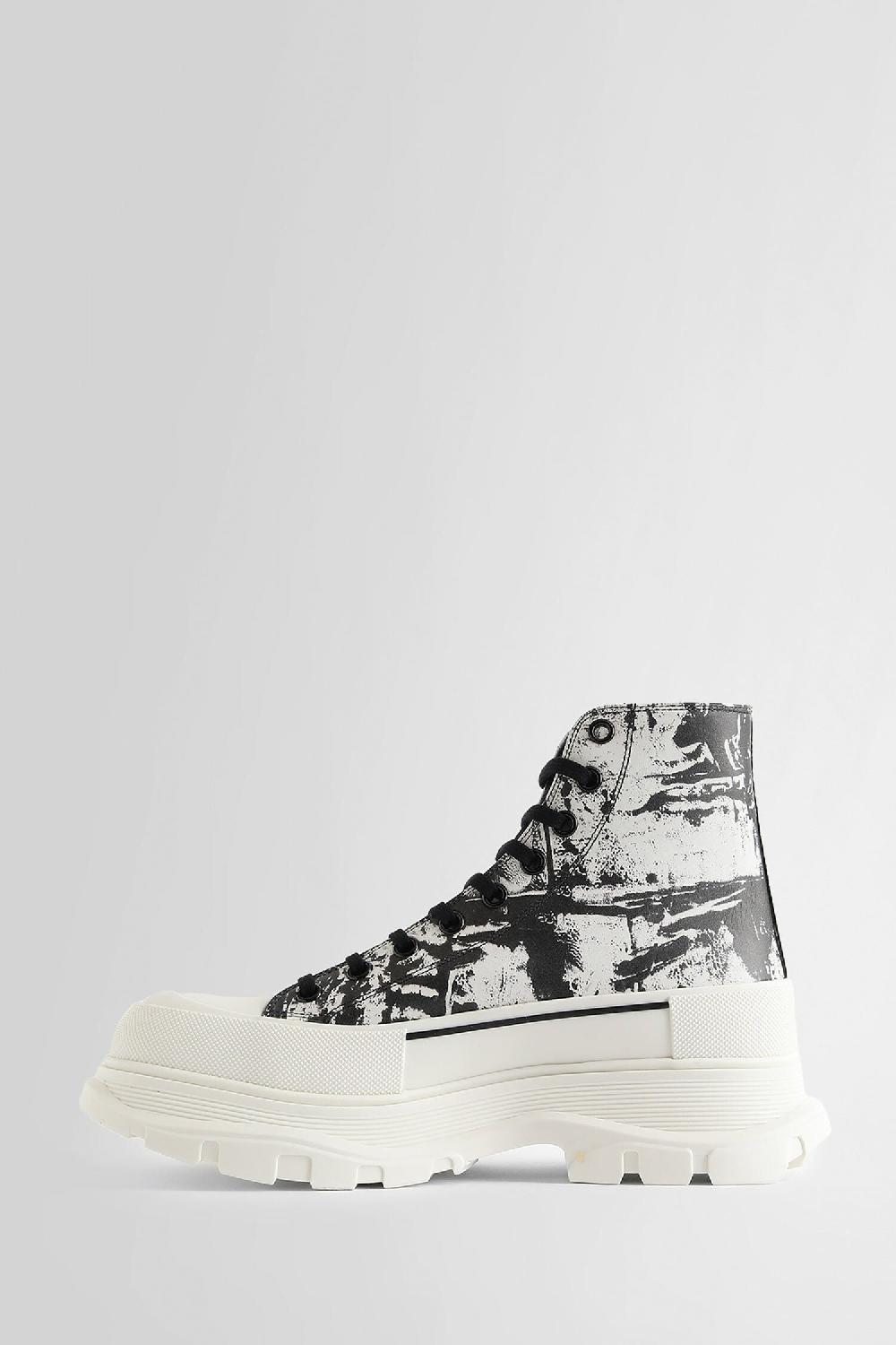 Antonioli ALEXANDER MCQUEEN MAN BLACK&WHITE BOOTS Offerta esclusiva