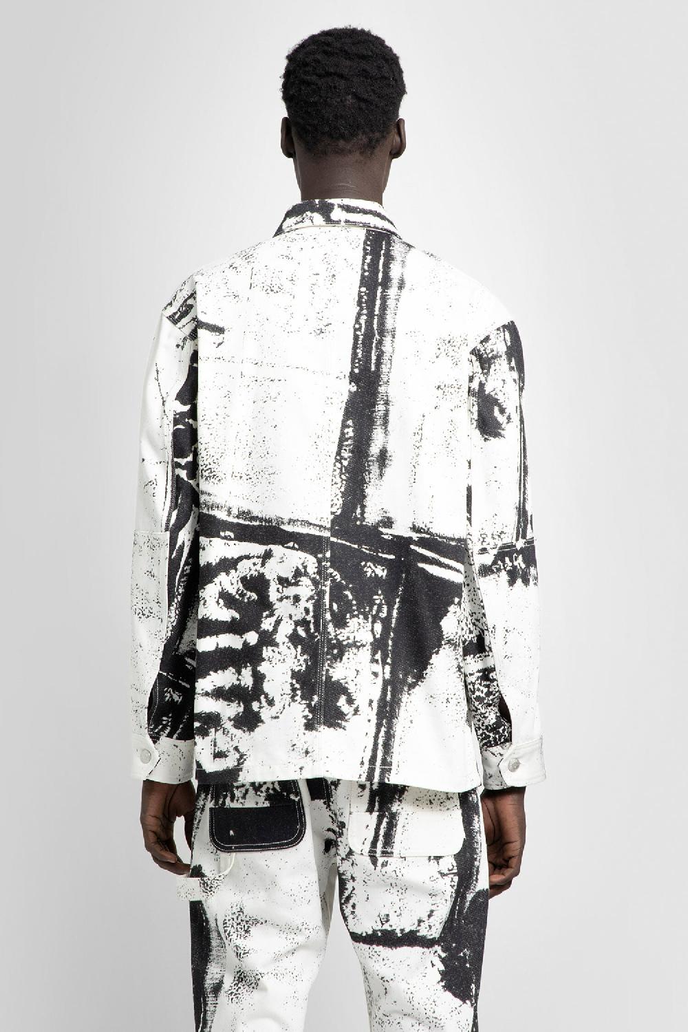 Antonioli ALEXANDER MCQUEEN MAN BLACK&WHITE JACKETS Vendite stagionali