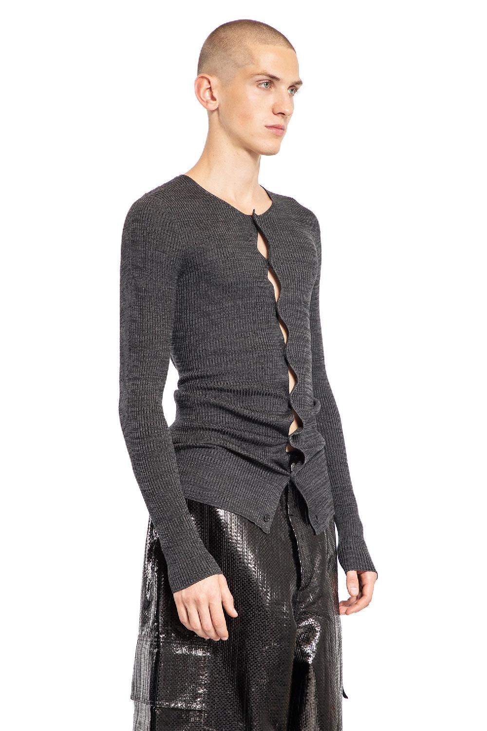 Antonioli ALEXANDER MCQUEEN MAN GREY KNITWEAR Online Outlet