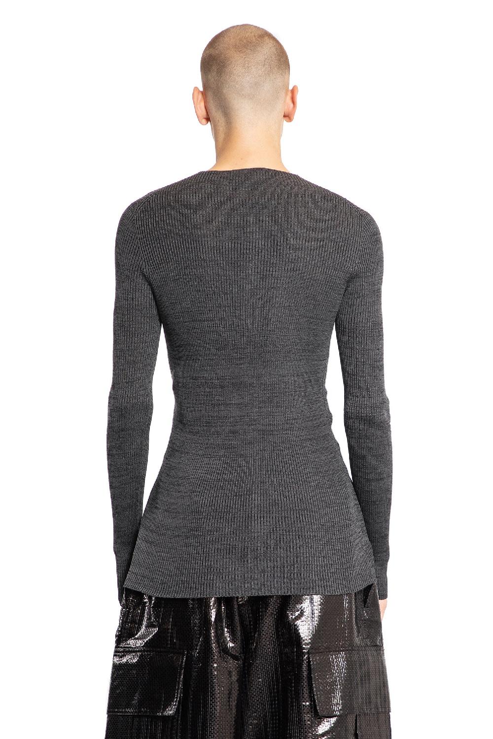 Antonioli ALEXANDER MCQUEEN MAN GREY KNITWEAR Online Outlet