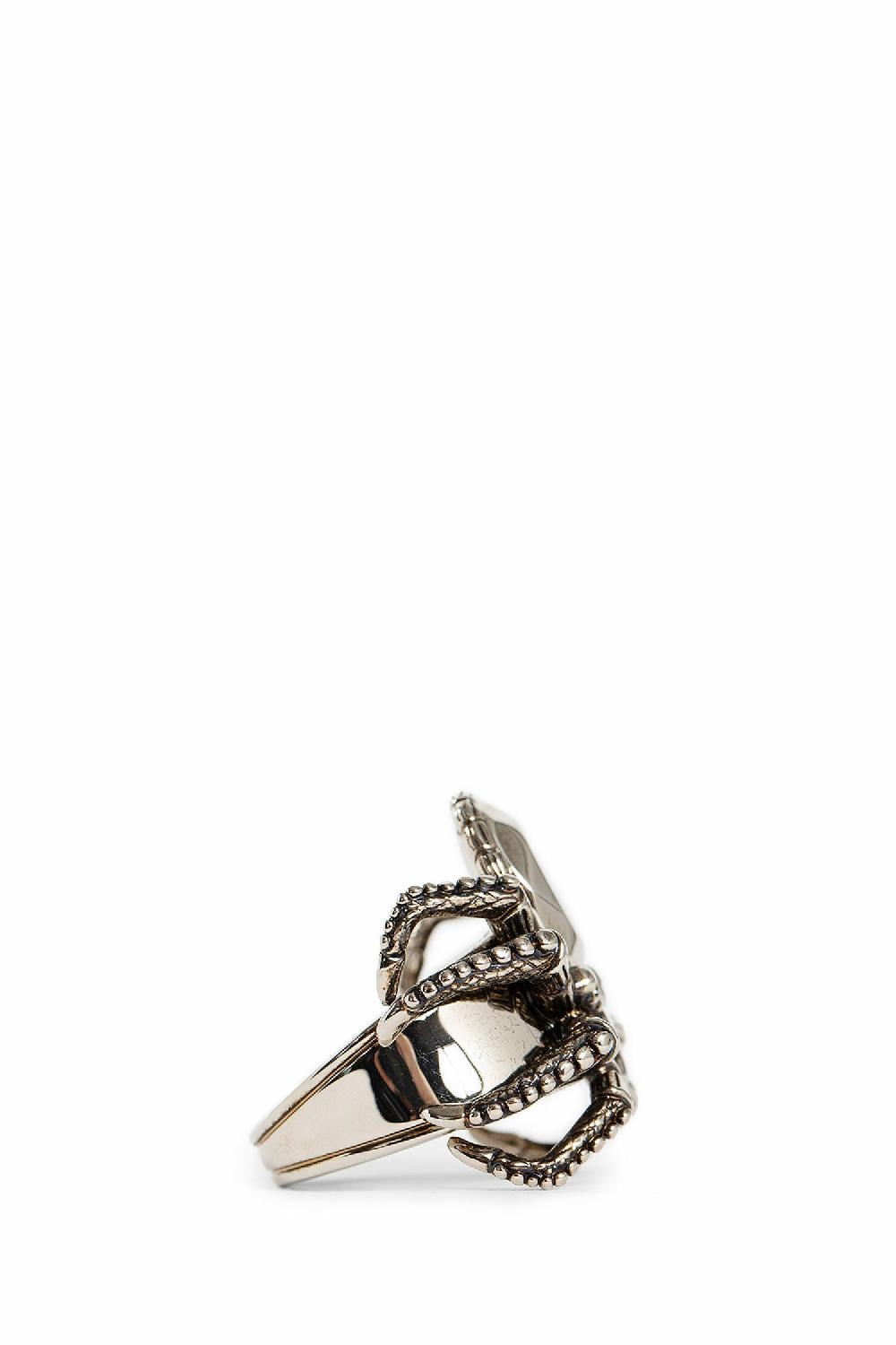 Antonioli ALEXANDER MCQUEEN MAN SILVER JEWELLERY Liquidazione