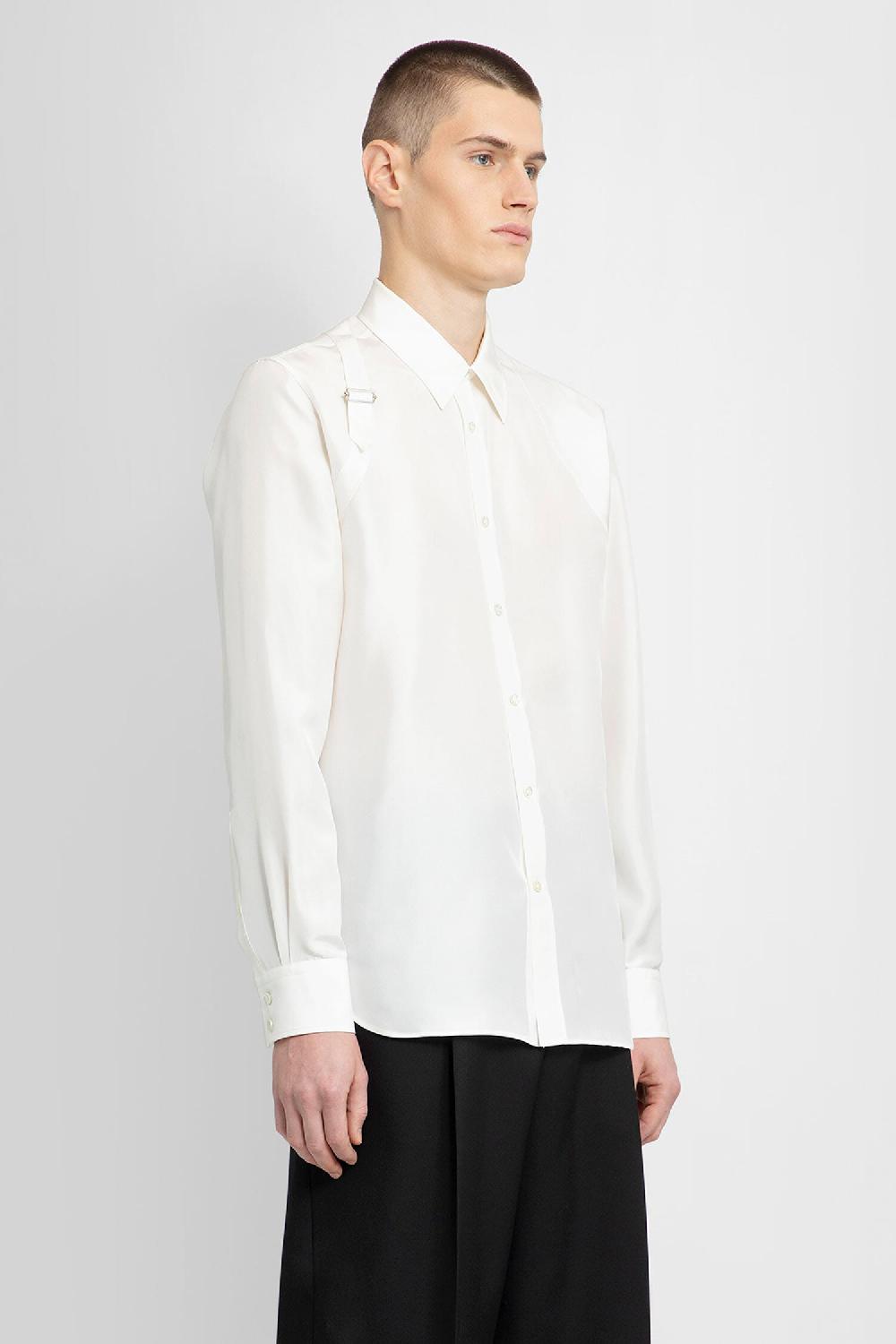 Antonioli ALEXANDER MCQUEEN MAN WHITE SHIRTS Offerte speciali