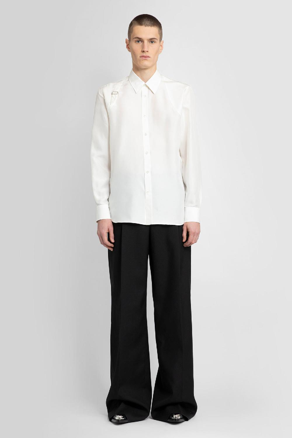 Antonioli ALEXANDER MCQUEEN MAN WHITE SHIRTS Offerte speciali